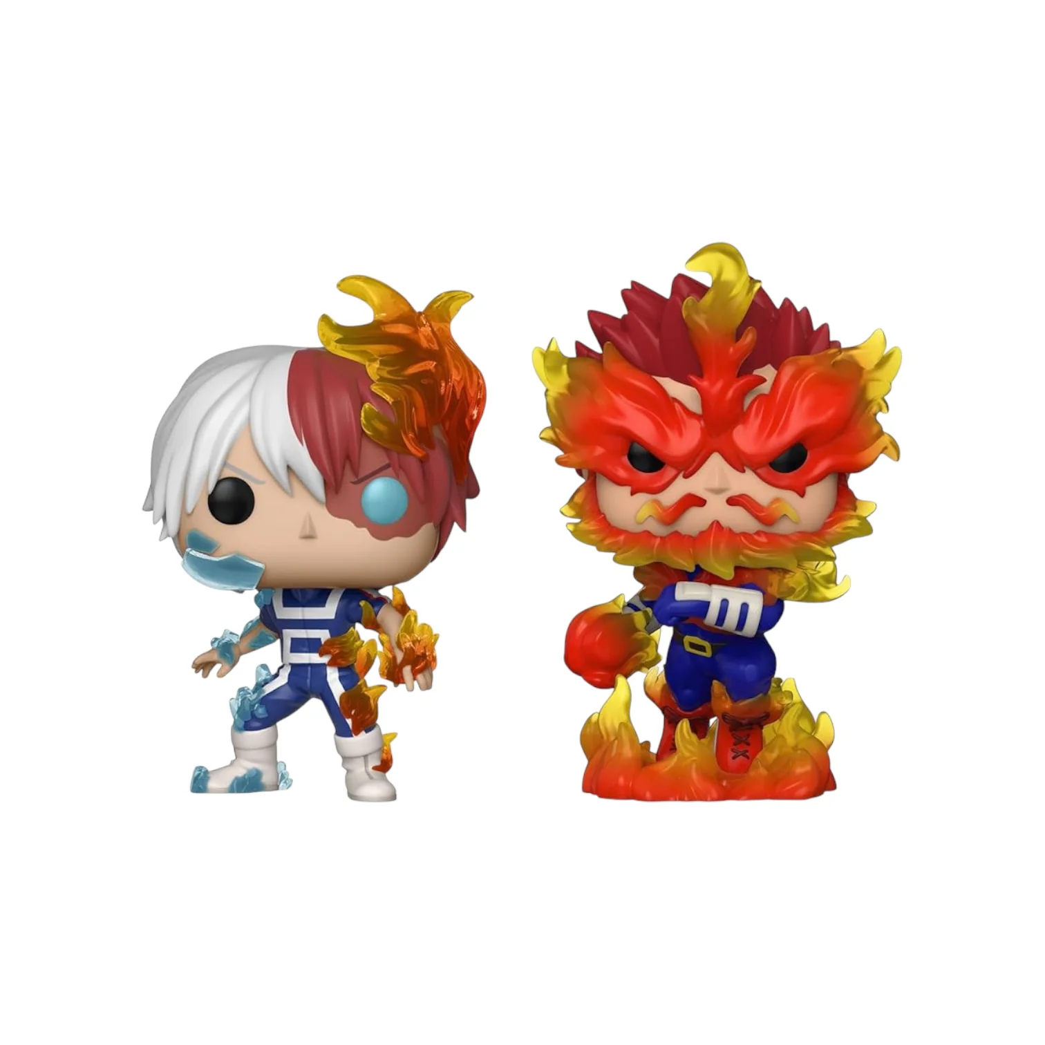Shoto Todoroki & Endeavor 2 Pack Funko Pop! - My Hero Academia - Special Edition - Image 2