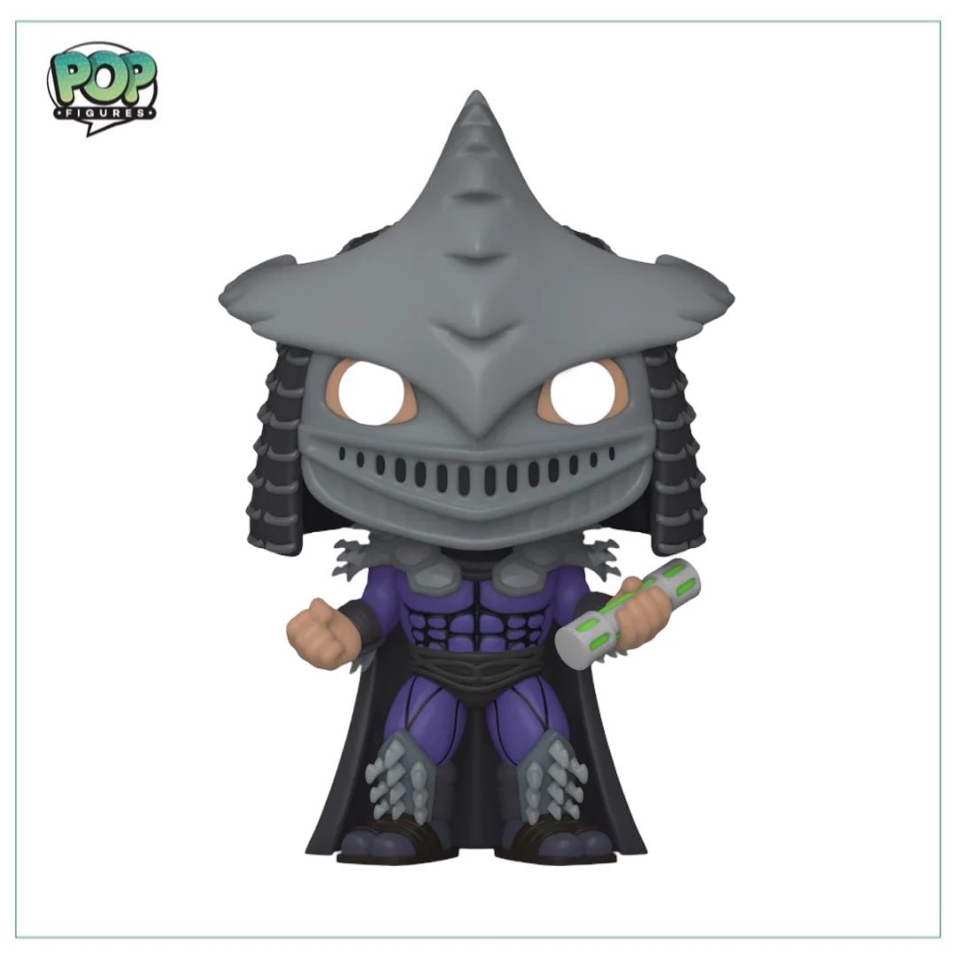 Shredder with Weapon #1140 (Glows in the Dark) Funko Pop! - Teenage Mutant Ninja Turtles - Funko Shop Exclusive - Image 2