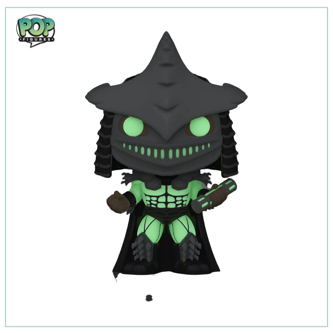 Shredder with Weapon #1140 (Glows in the Dark) Funko Pop! - Teenage Mutant Ninja Turtles - Funko Shop Exclusive - Image 3