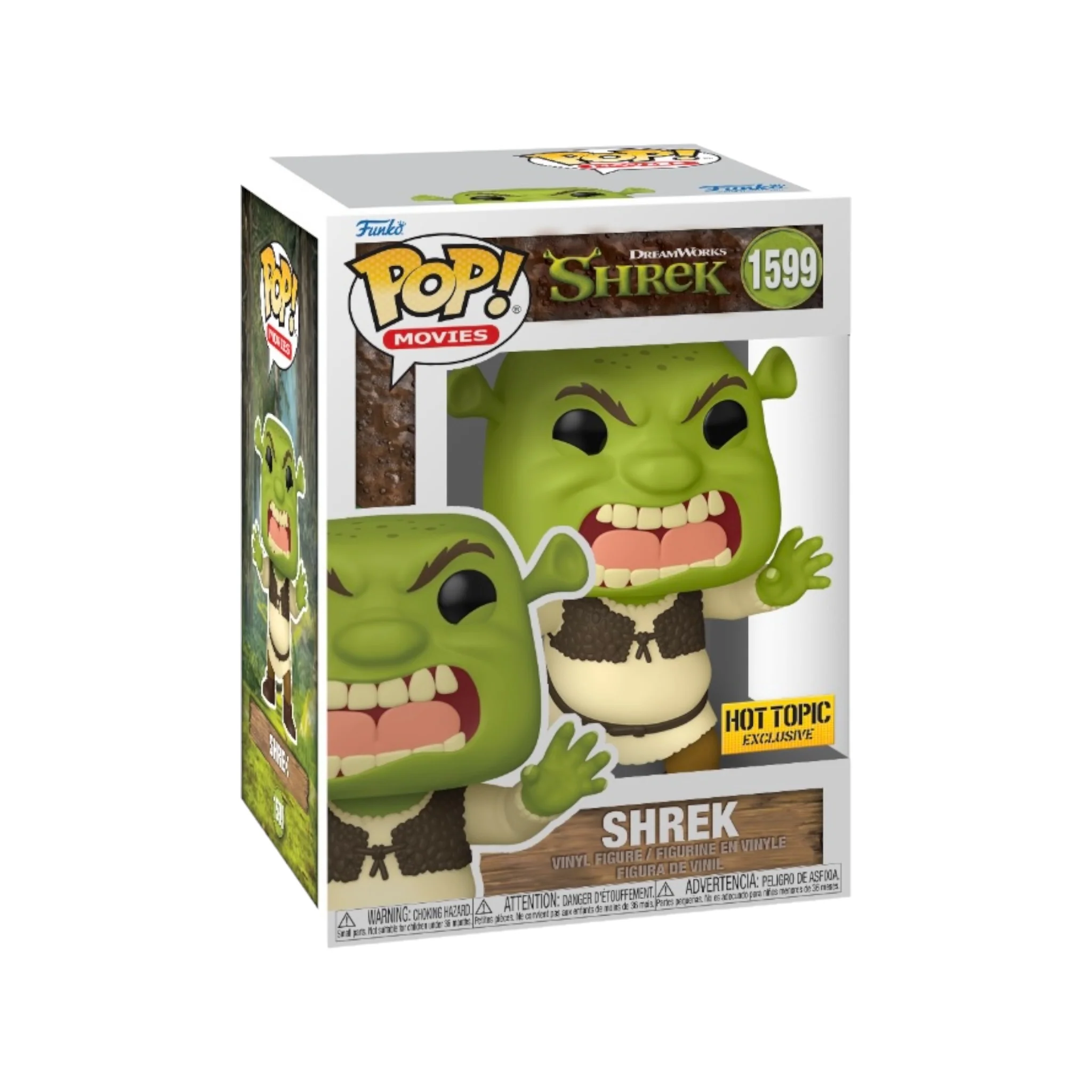 Shrek #1599 (Angry) Funko Pop! - Shrek - Hot Topic Exclusive