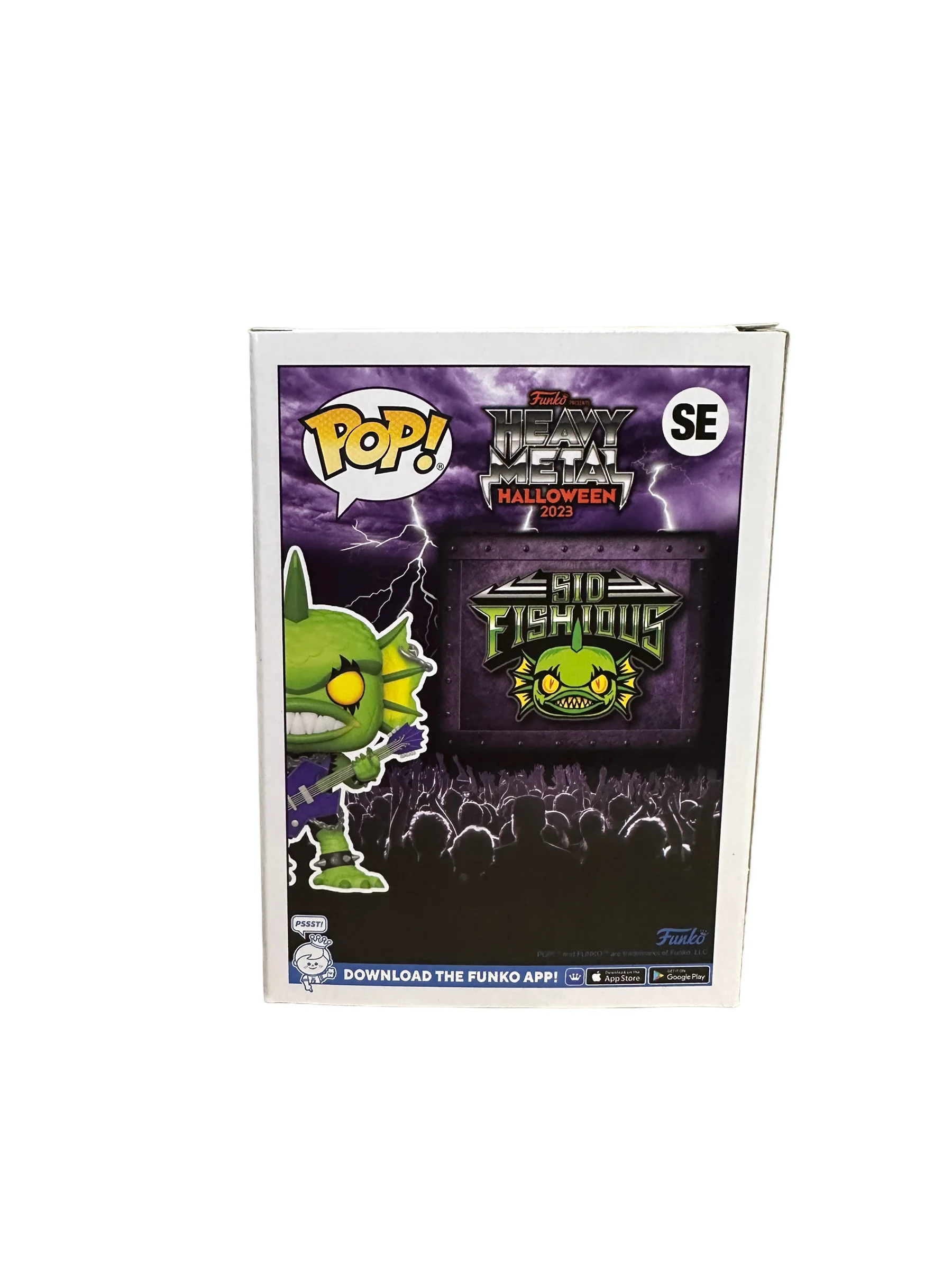 Sid Fishious Funko Pop! - Heavy Metal Halloween 2023 Exclusive LE6000 Pcs - Condition 8.5/10 - Image 4