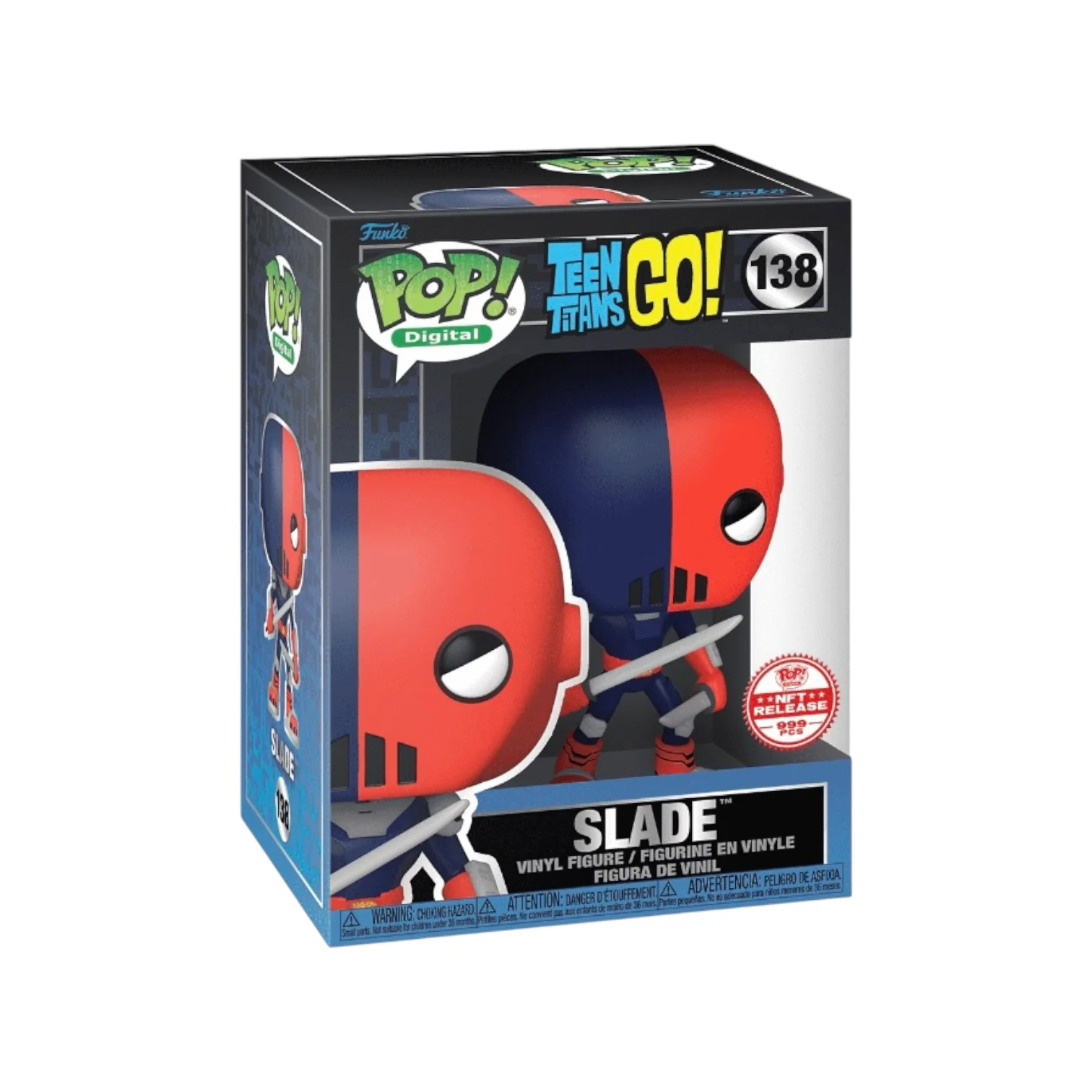 Slade #138 Funko Pop! - Teen Titans Go! - NFT Release Exclusive LE1800 Pcs