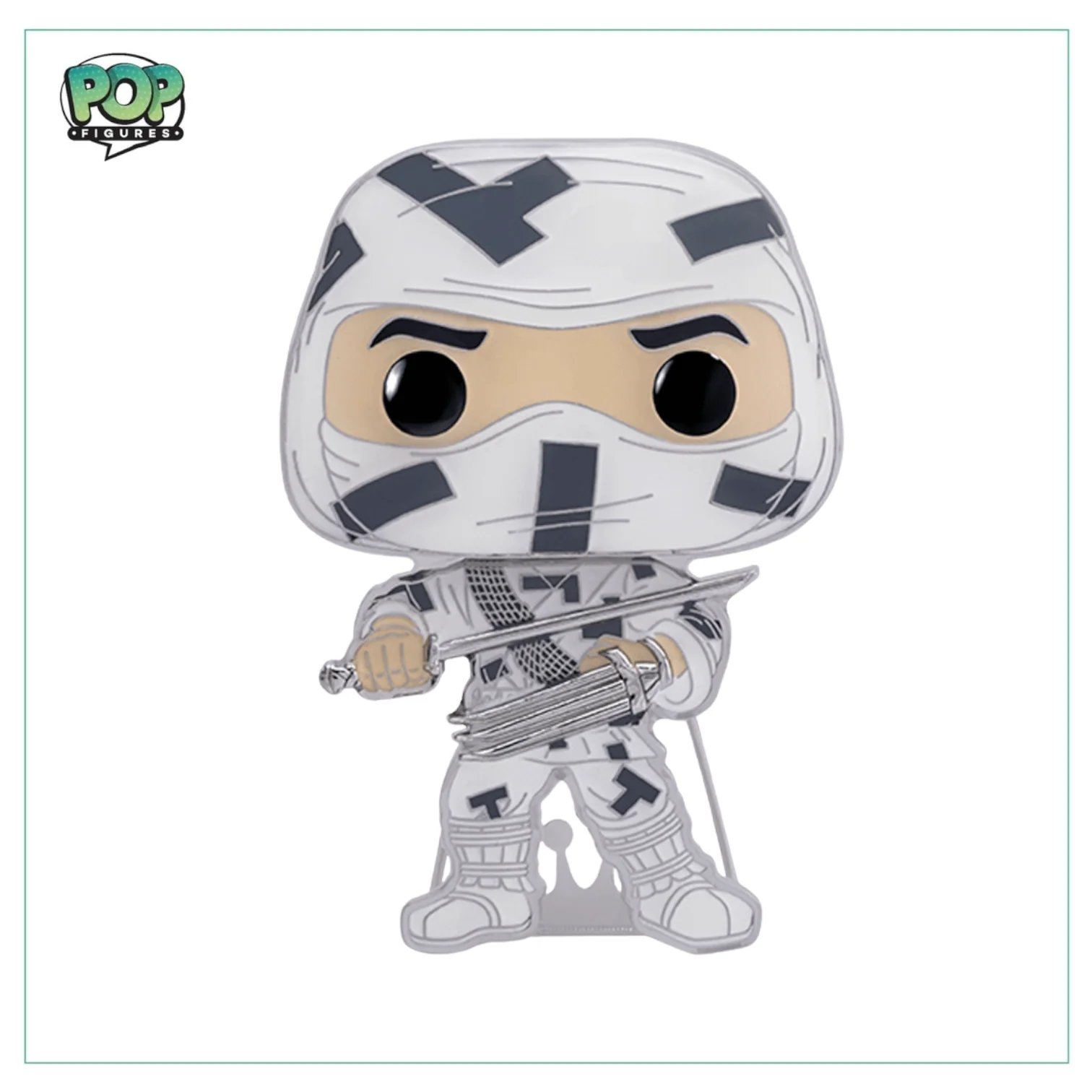 Storm Shadow  #24 Funko Enamel Pop Pin! - GI JOE - Image 2