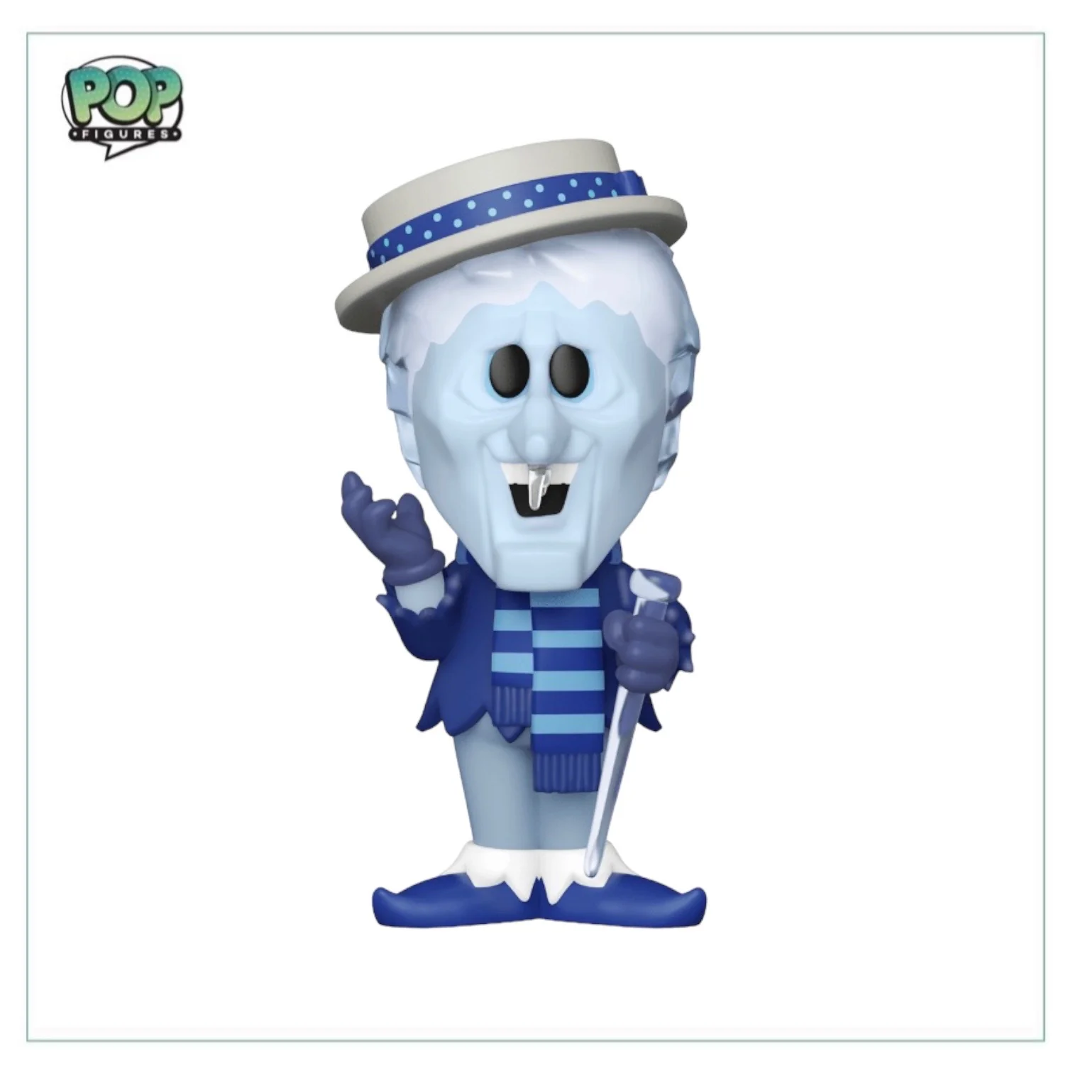 Snow Miser Funko Soda Vinyl Figure! - The Year Without a Santa Claus - International LE7500 Pcs - Chance of Chase - Image 2