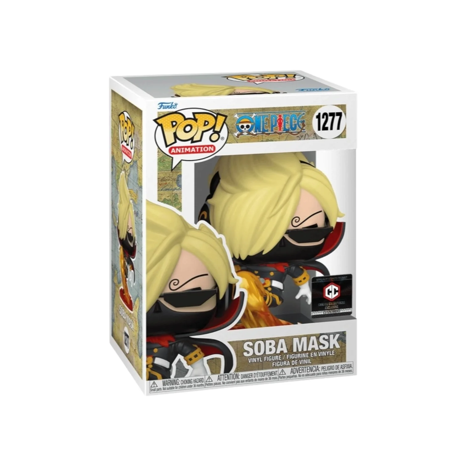 Soba Mask #1277 Funko Pop! - One Piece - Chalice Collectibles Exclusive