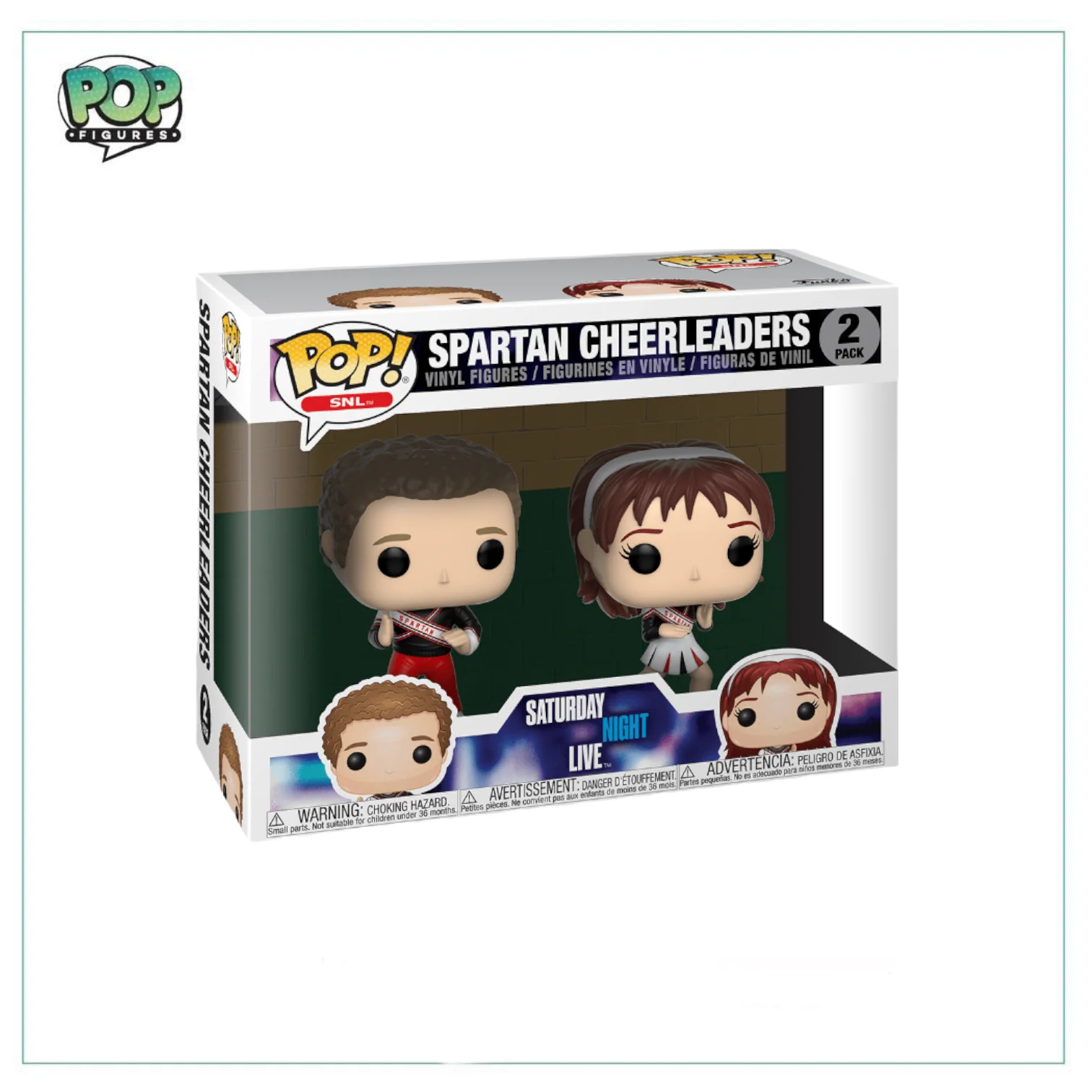 Spartan Cheerleaders 2 Pack Deluxe Vinyl! Saturday Night Live