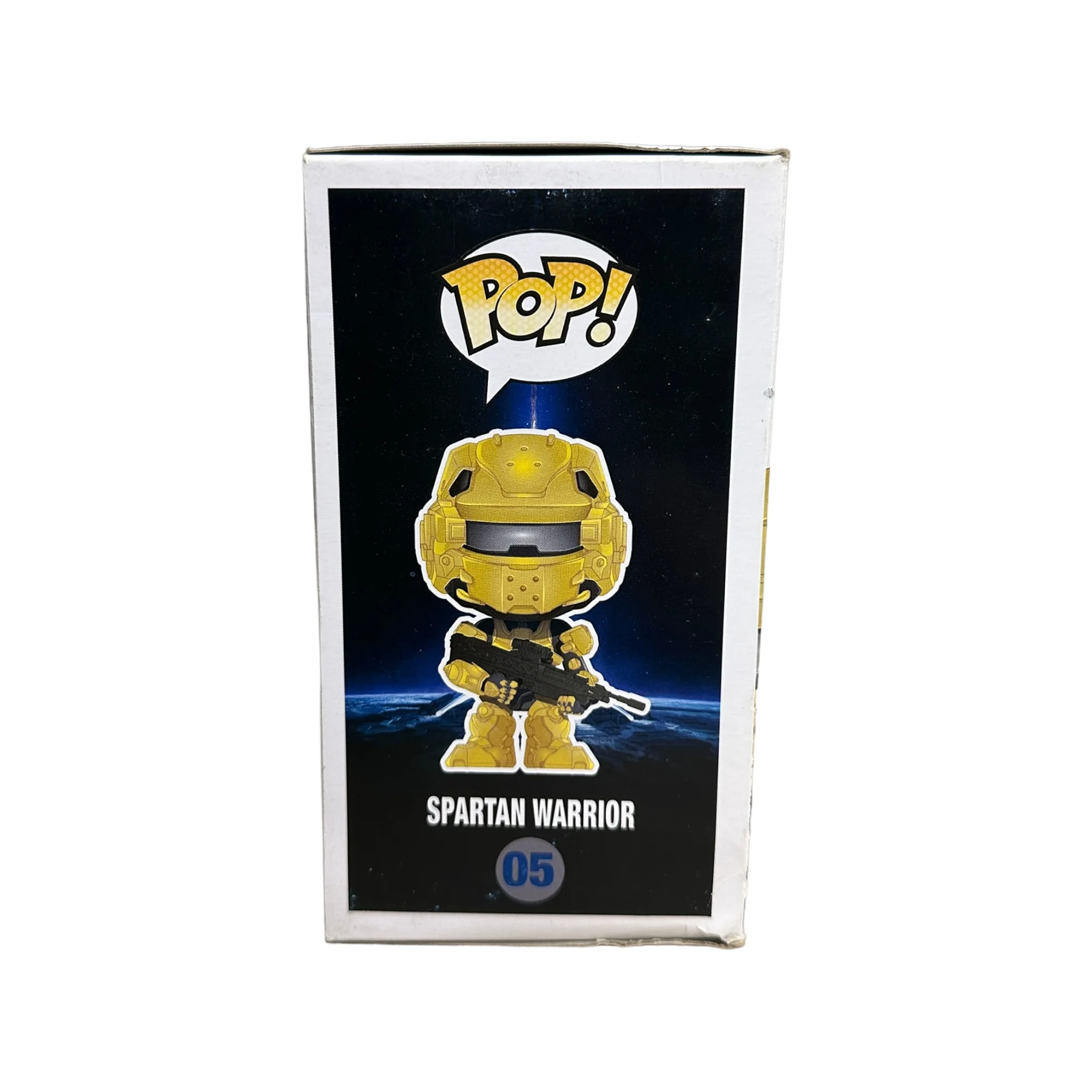 Spartan Warrior #05 (Yellow) Funko Pop! - Halo 4 - SDCC 2013 Exclusive LE480 Pcs - Condition 6.5/10 - Image 4