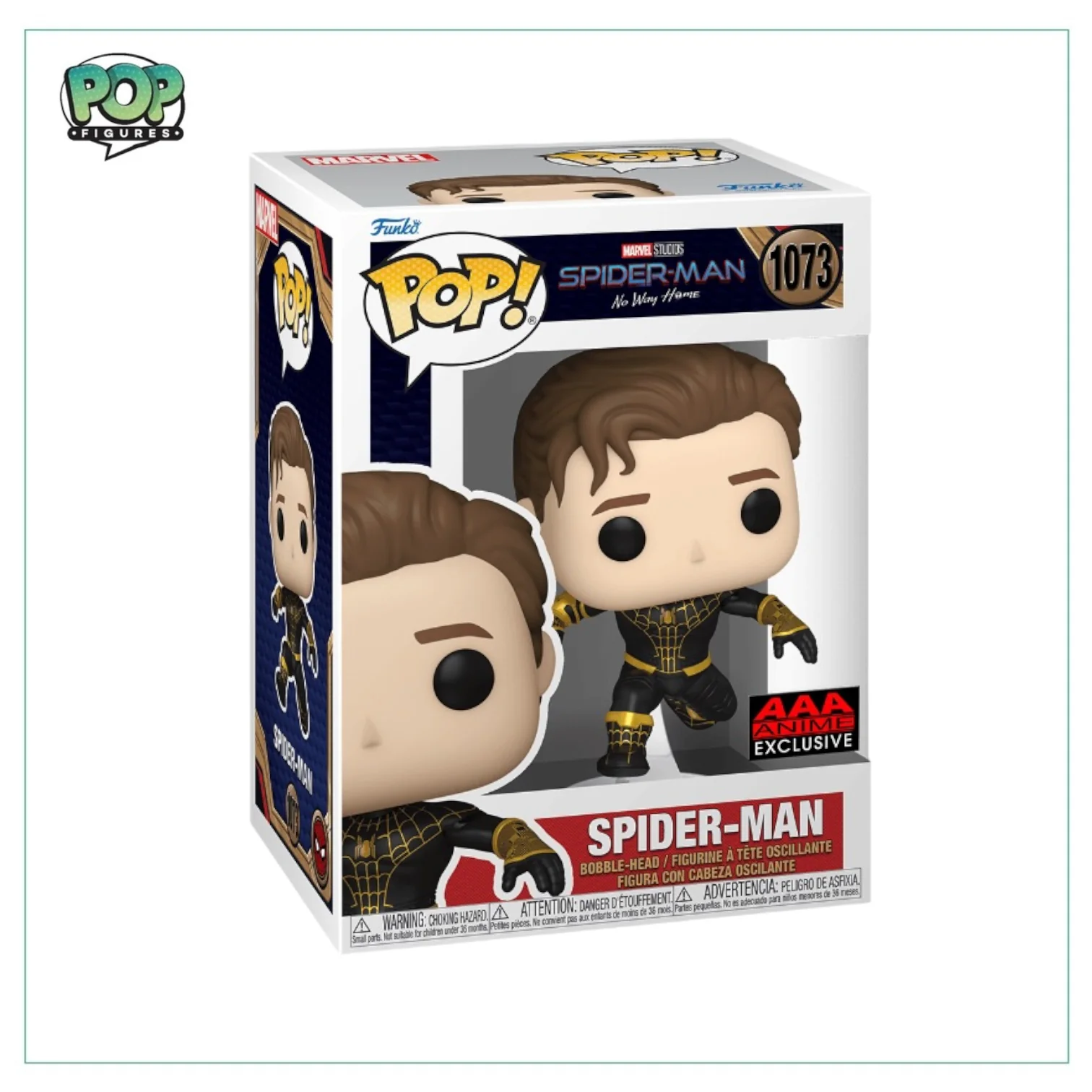 Spider-Man #1073 Funko Pop! - Spider-Man No Way Home - AAA Anime Exclusive