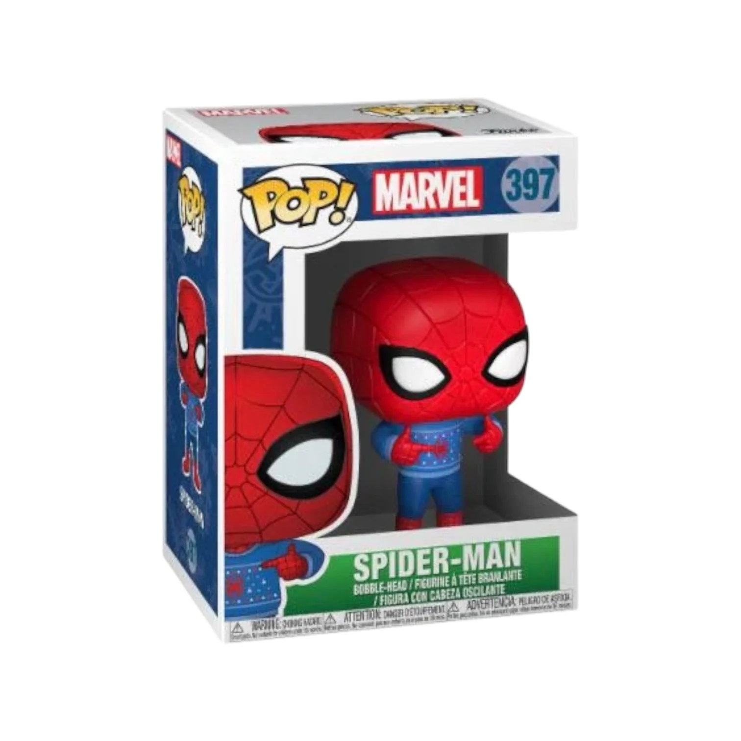 Spider-Man #397 (Ugly Sweater) Funko Pop! - Marvel: Holiday