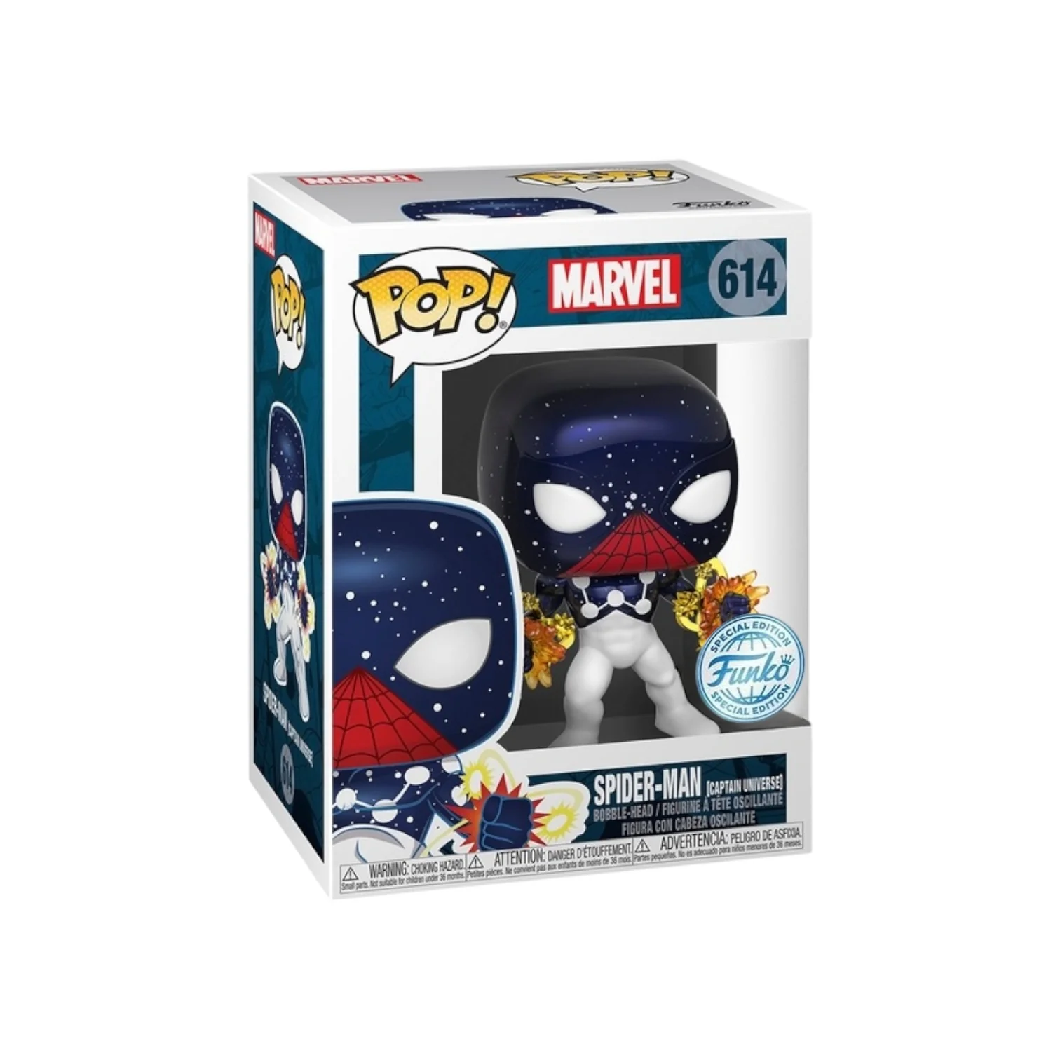 Spider-Man (Captain Universe) #614 Funko Pop! - Marvel - Special Edition