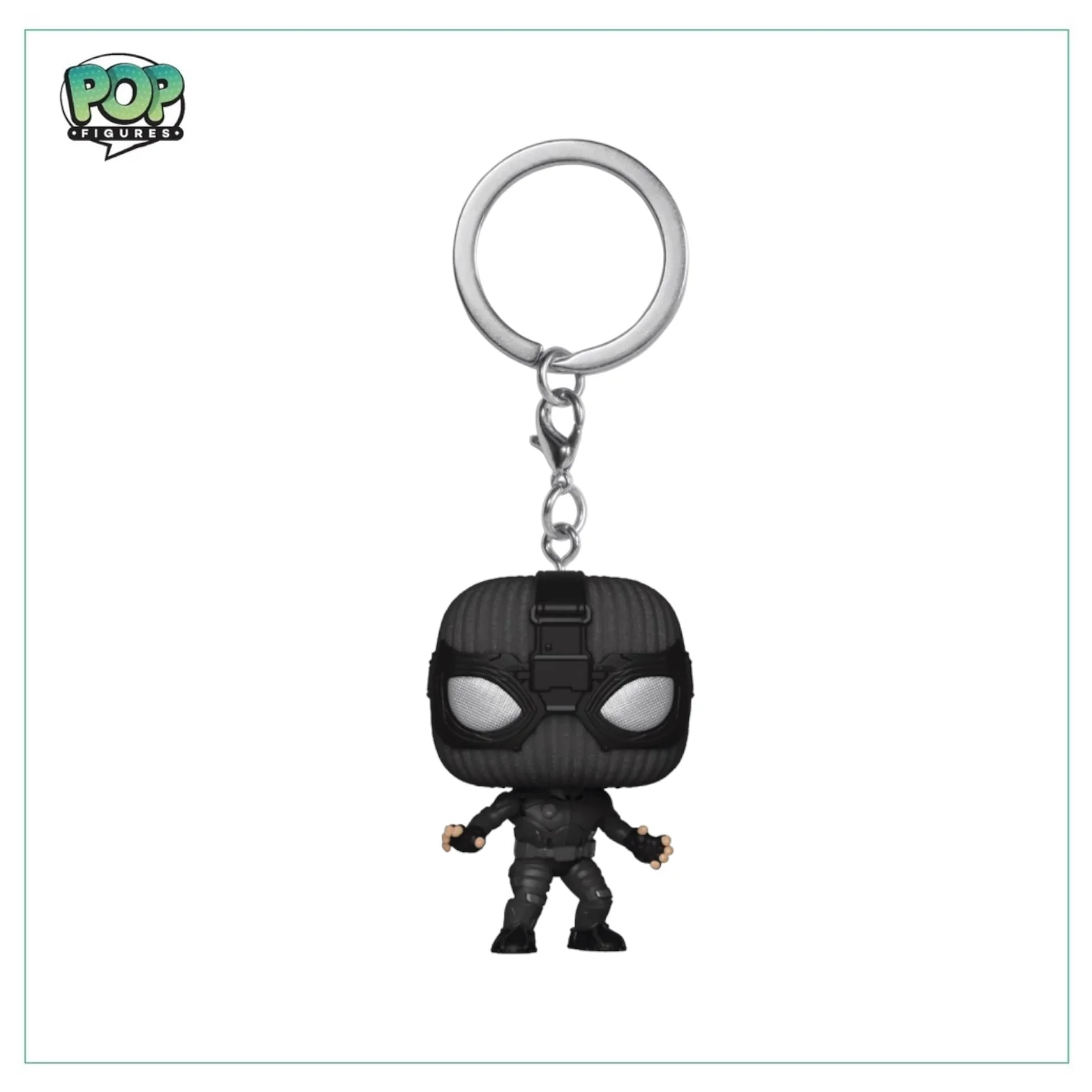Spider- Man (Stealth Suit) - Funko Pocket Pop! Keychain - Spider-man Far From Home - Image 2