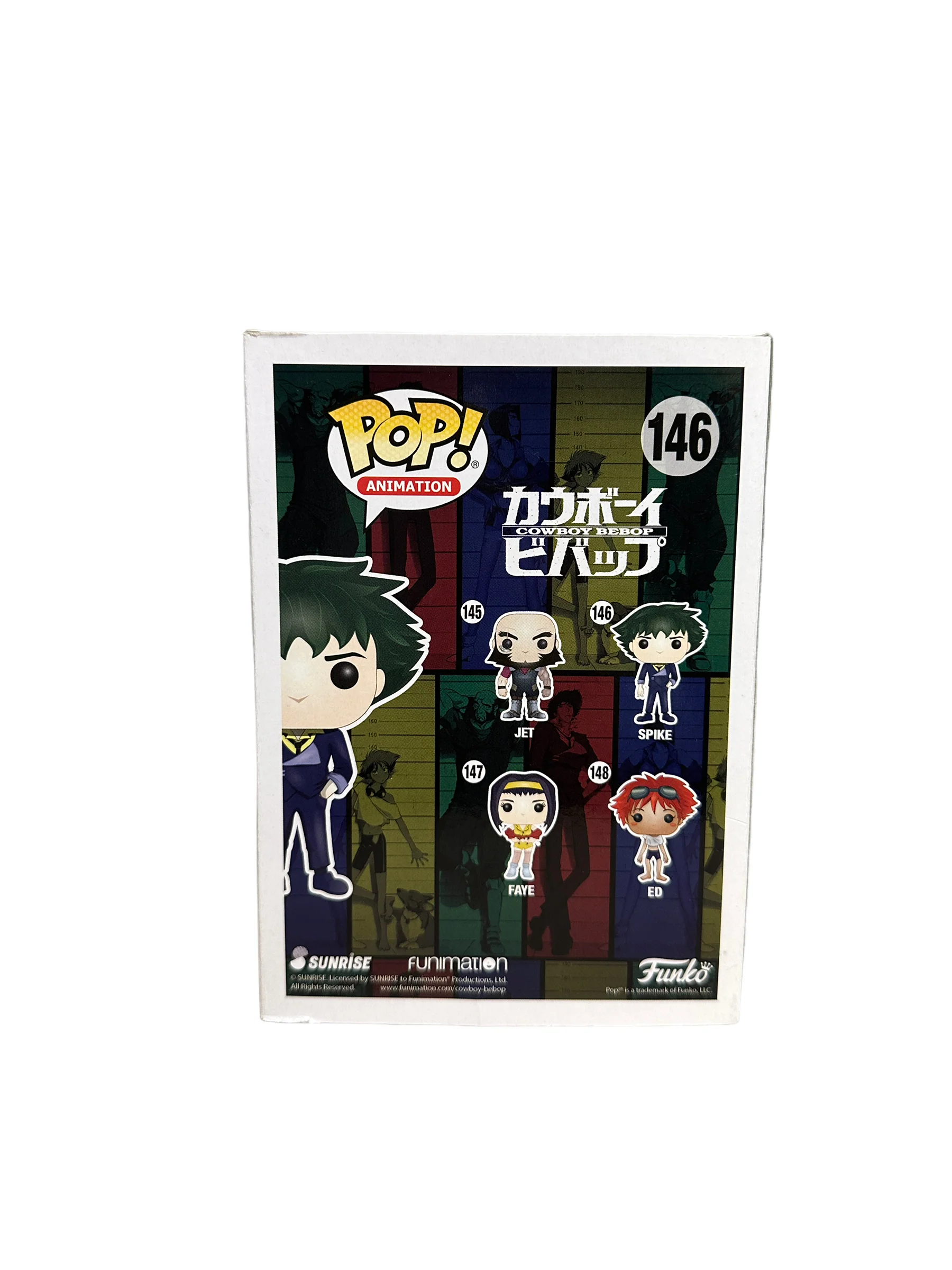 Spike #146 Funko Pop! - Cowboy Bebop - Condition 7.5/10 - Image 4