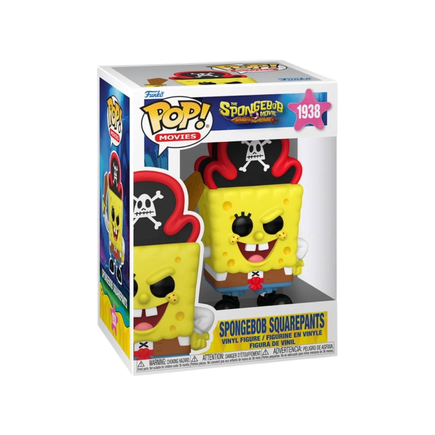 Spongebob Squarepants (Pirate) #1938 Funko Pop - The Spongebob Movie: Search for Squarepants