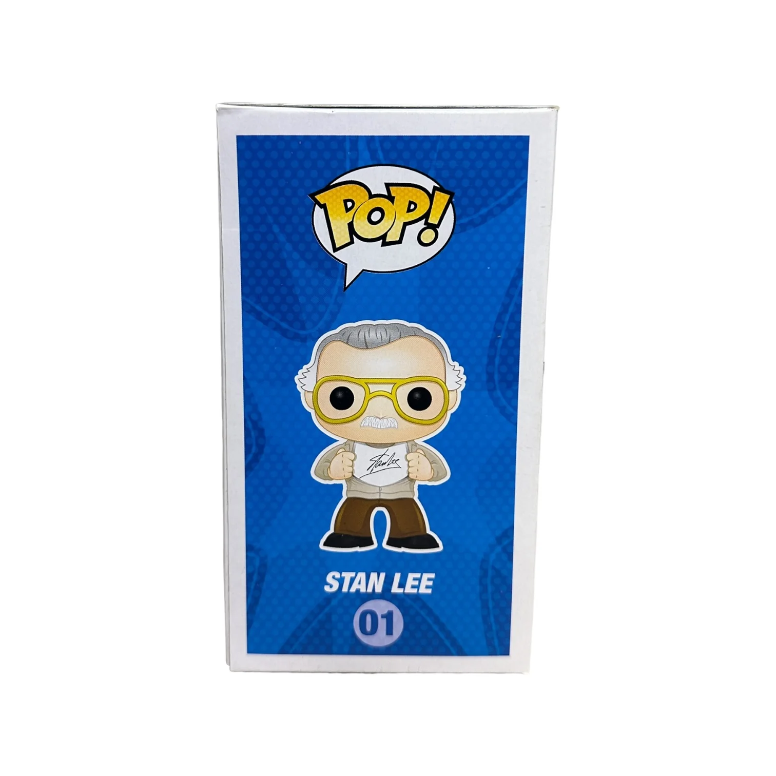 Stan Lee #01 (True Believers) Funko Pop! - ConventionExclusive.com - Frank & Son's Collectible Show 2014 Exclusive LE1000 Pcs - Condition 8/10 - Image 4