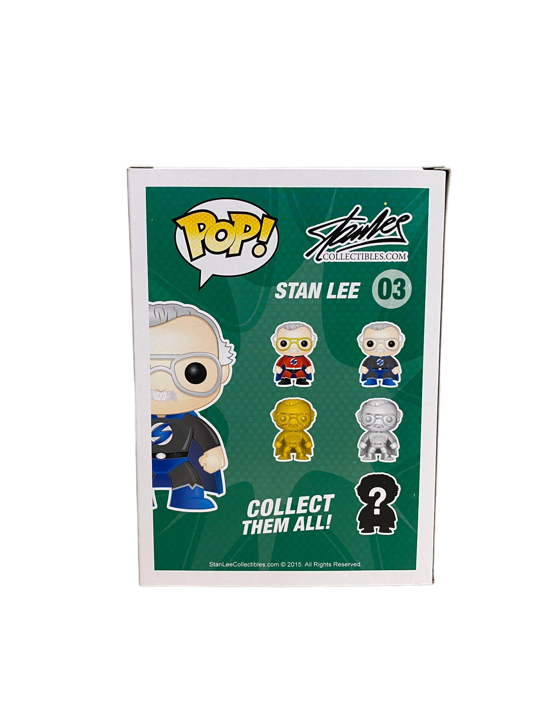 Stan Lee #03 (Superhero) Funko Pop! - Stan Lee Collectibles - NYCC 2015 Exclusive LE1500 Pcs - Condition 8.75/10 - Image 4