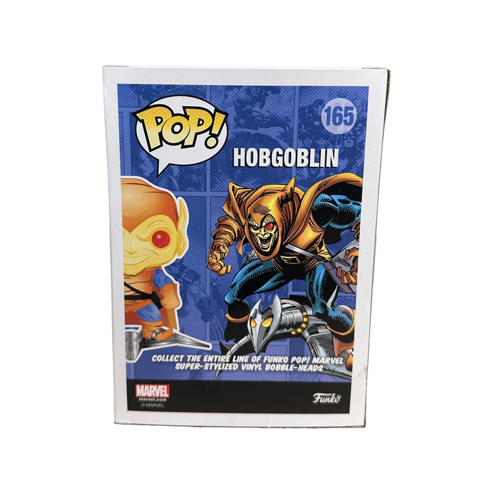 Stan Lee Signed Hobgoblin #165 Funko Pop! - Marvel - Marvel Collector Corps Exclusive - Condition 7.75/10 - Excelsior Approved - Image 3