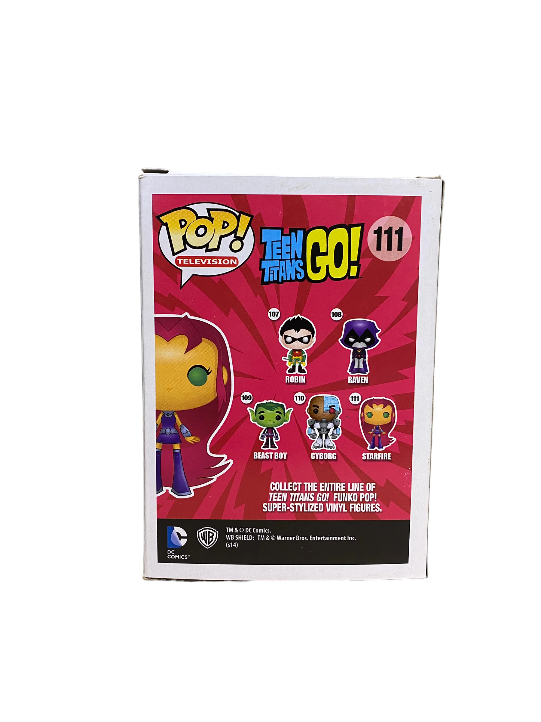 Starfire #111 Funko Pop! - Teen Titans Go! - 2014 Pop! - Condition 8.5/10 - Image 4