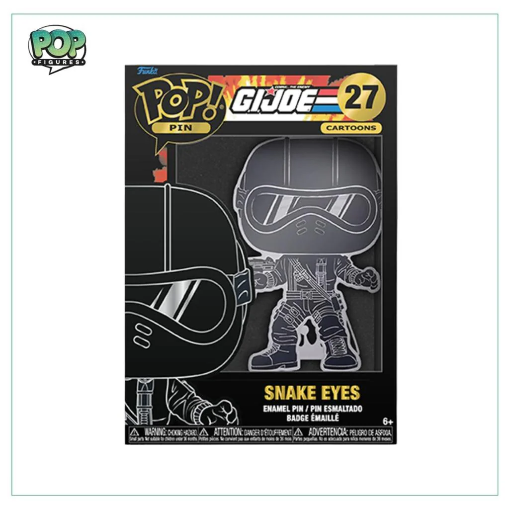 SNAKE EYES #27 Funko Pop Pin! - GI JOE