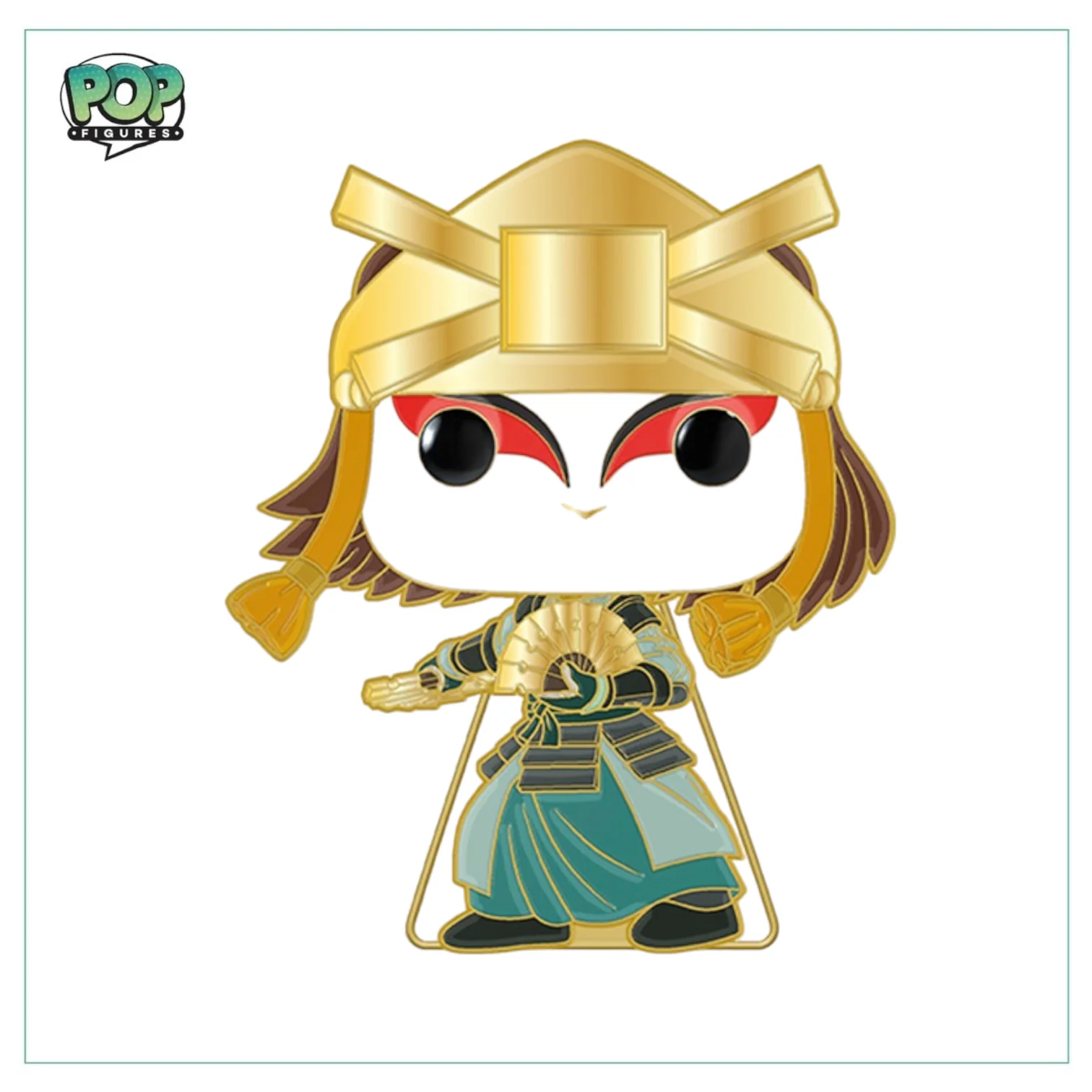Suki #57 Enamel Pop! Pin -Avatar the Last Airbender - Glow in the Dark - Image 2