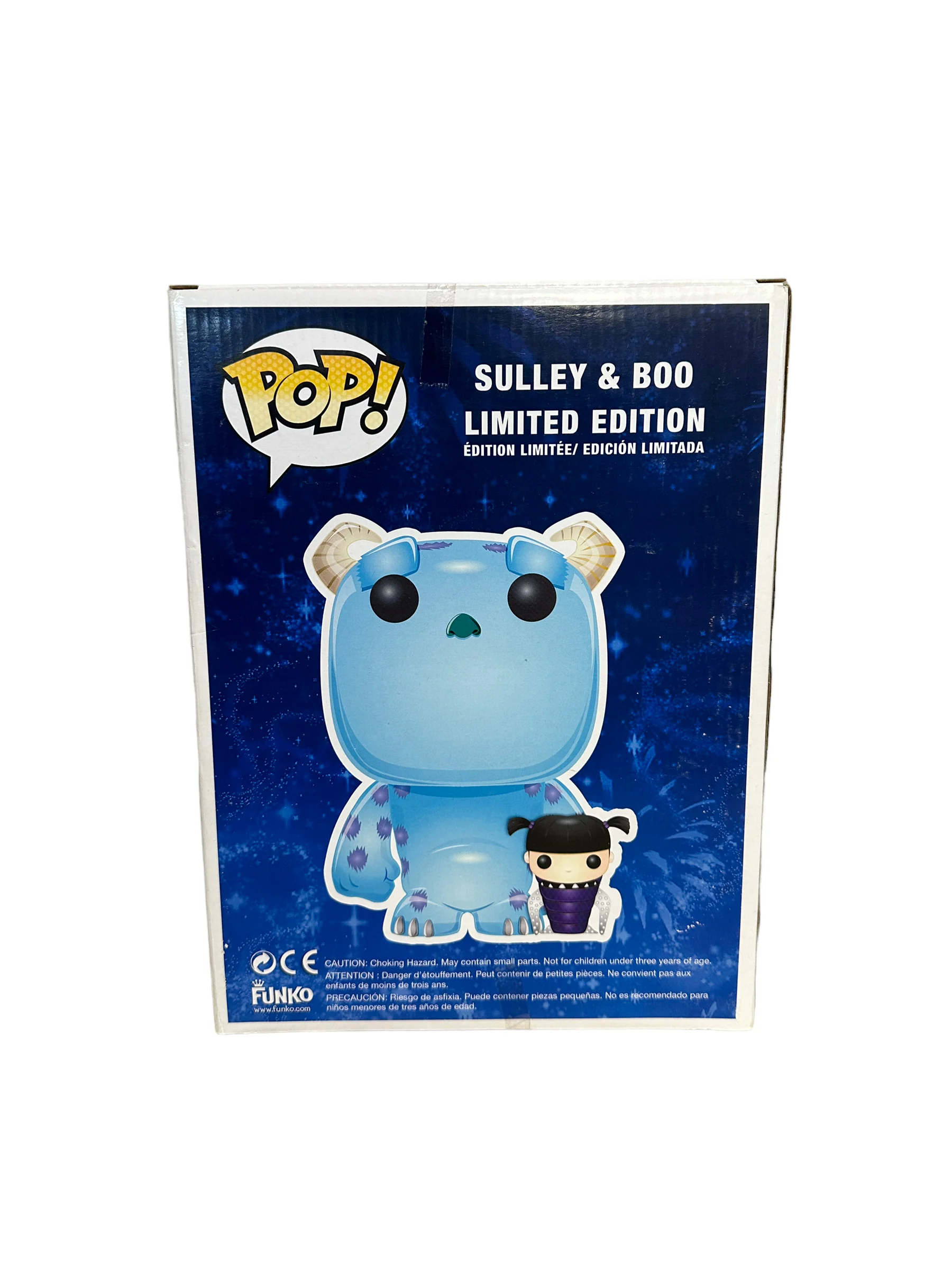 Sulley & Boo (Metallic) 9" Funko Pop! - Disney - SDCC Disney Store 2012 Exclusive LE480 Pcs - Condition 8/10 - Image 4