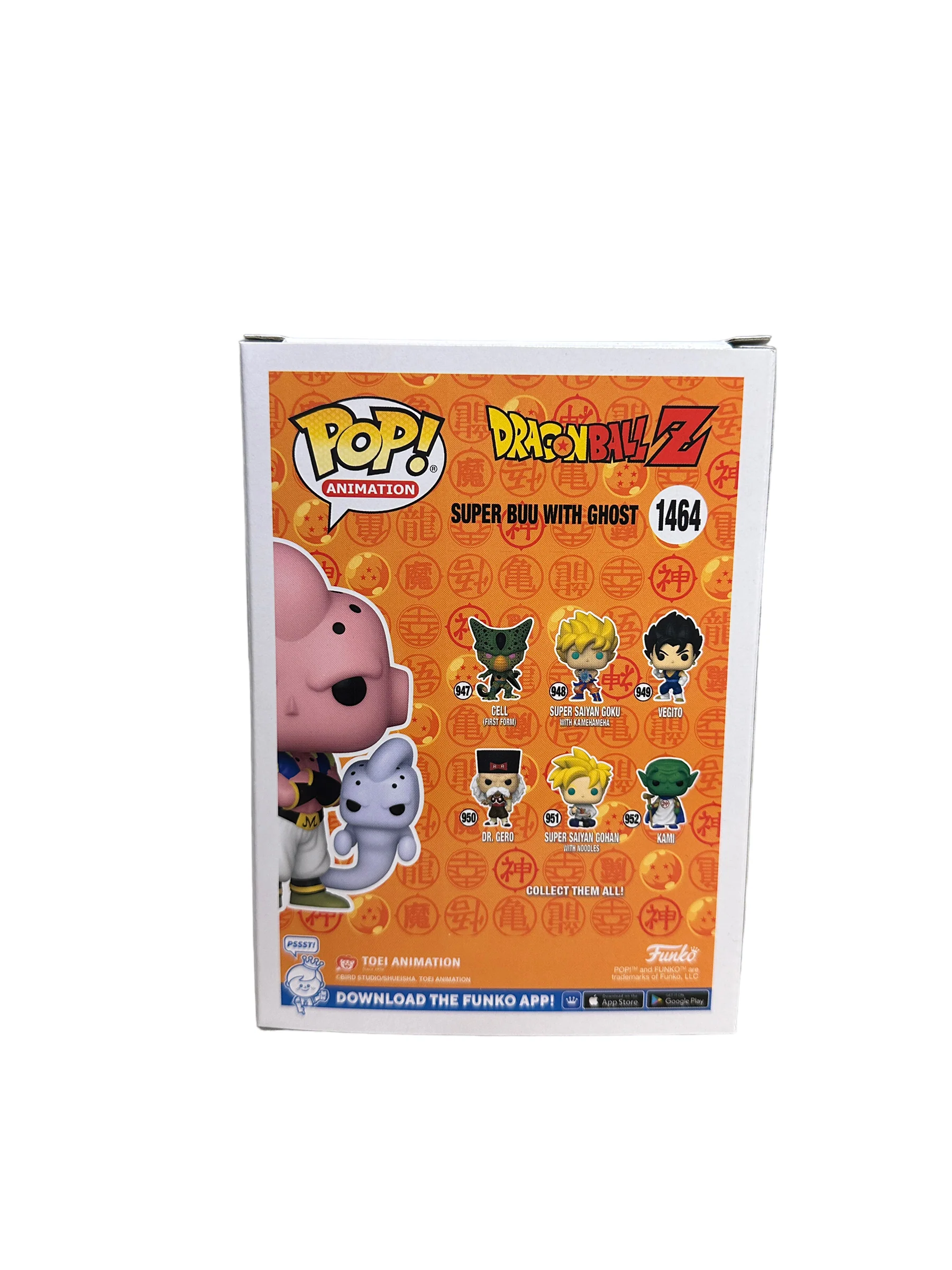 Super Buu with Ghost #1464 (Glow Chase) Funko Pop! - Dragon Ball Z - Chalice Collectibles Pre-Release Exclusive - Condition 9.5/10 - Image 4