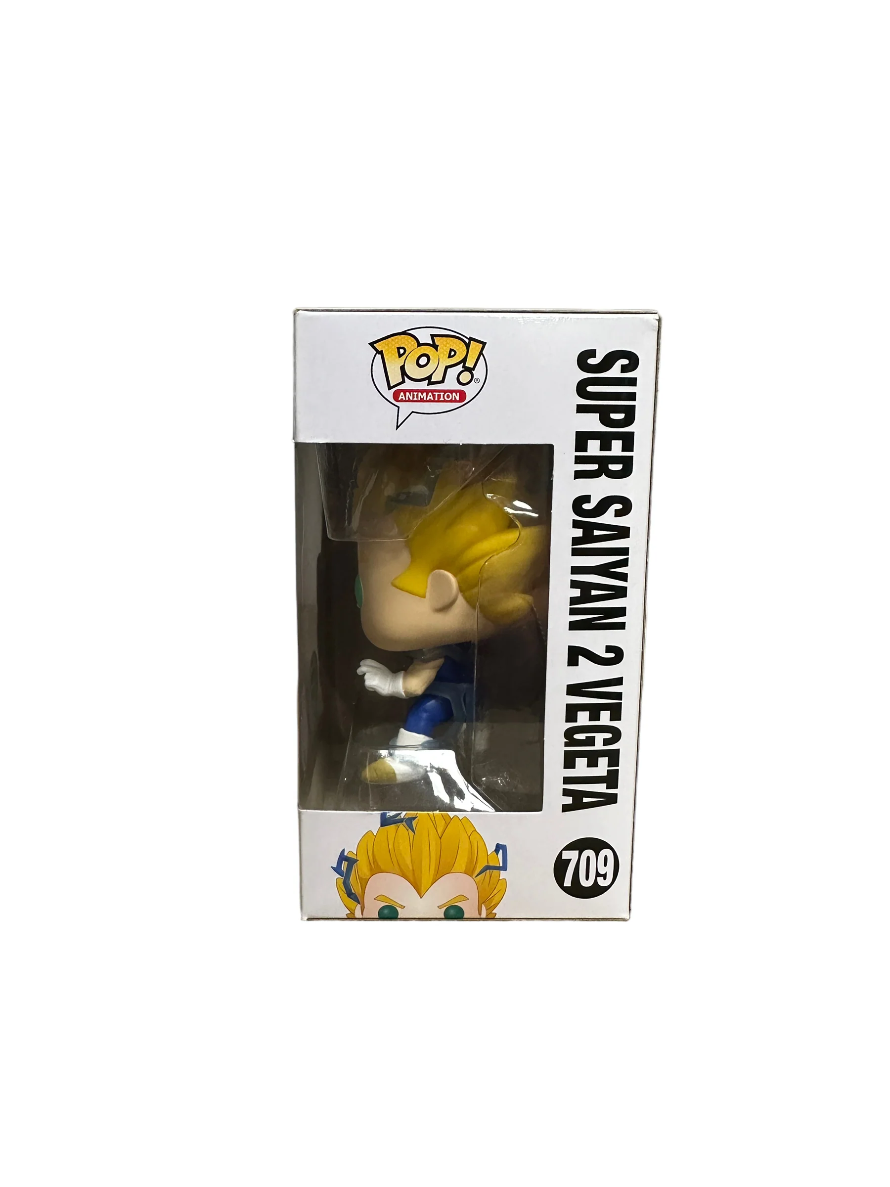 Super Saiyan 2 Vegeta #709 (Glow Chase) Funko Pop! - Dragon Ball Z - PX Previews Exclusive - Condition 8.75/10 - Image 3