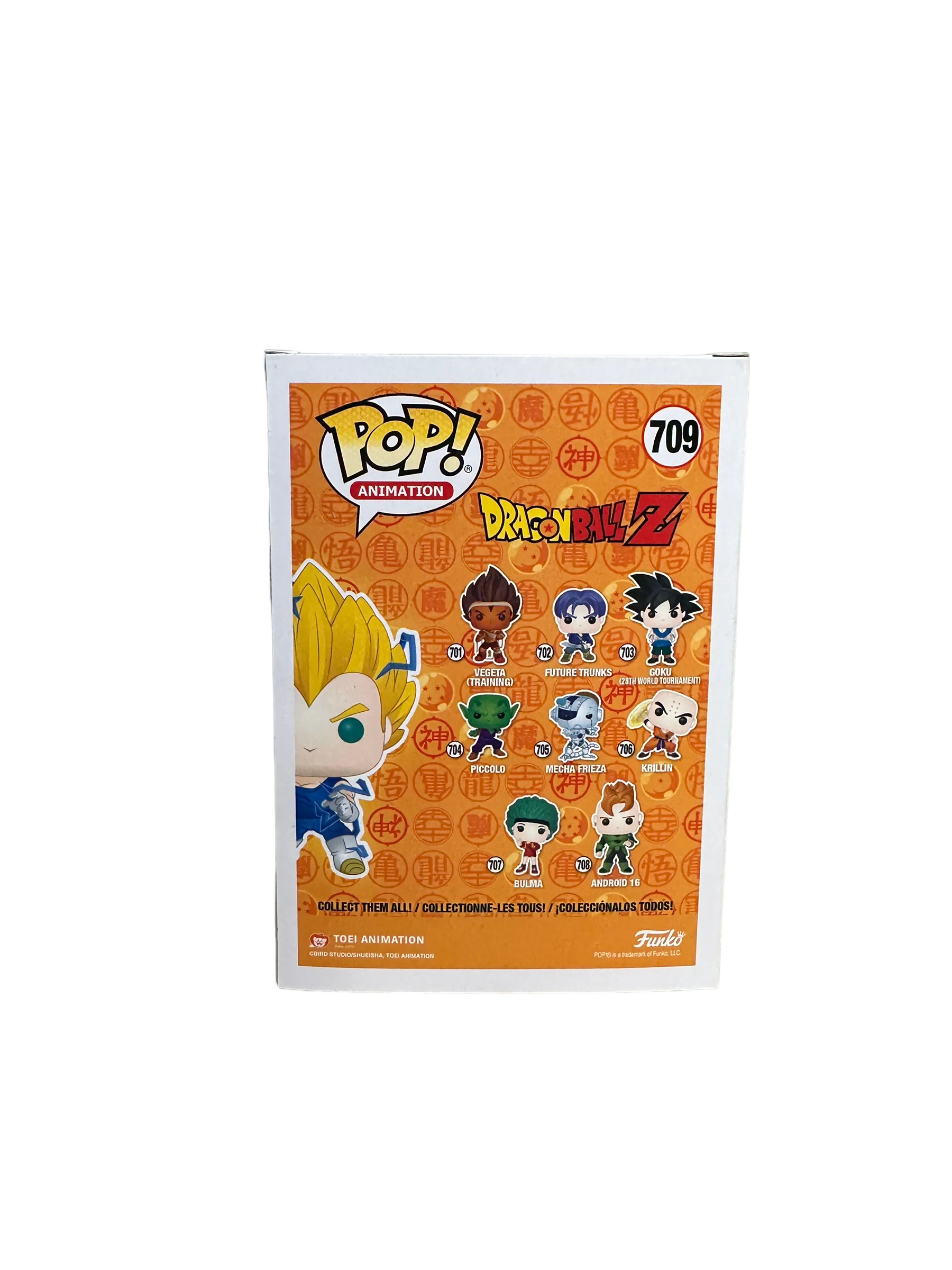 Super Saiyan 2 Vegeta #709 (Glow Chase) Funko Pop! - Dragon Ball Z - PX Previews Exclusive - Condition 8.75/10 - Image 4