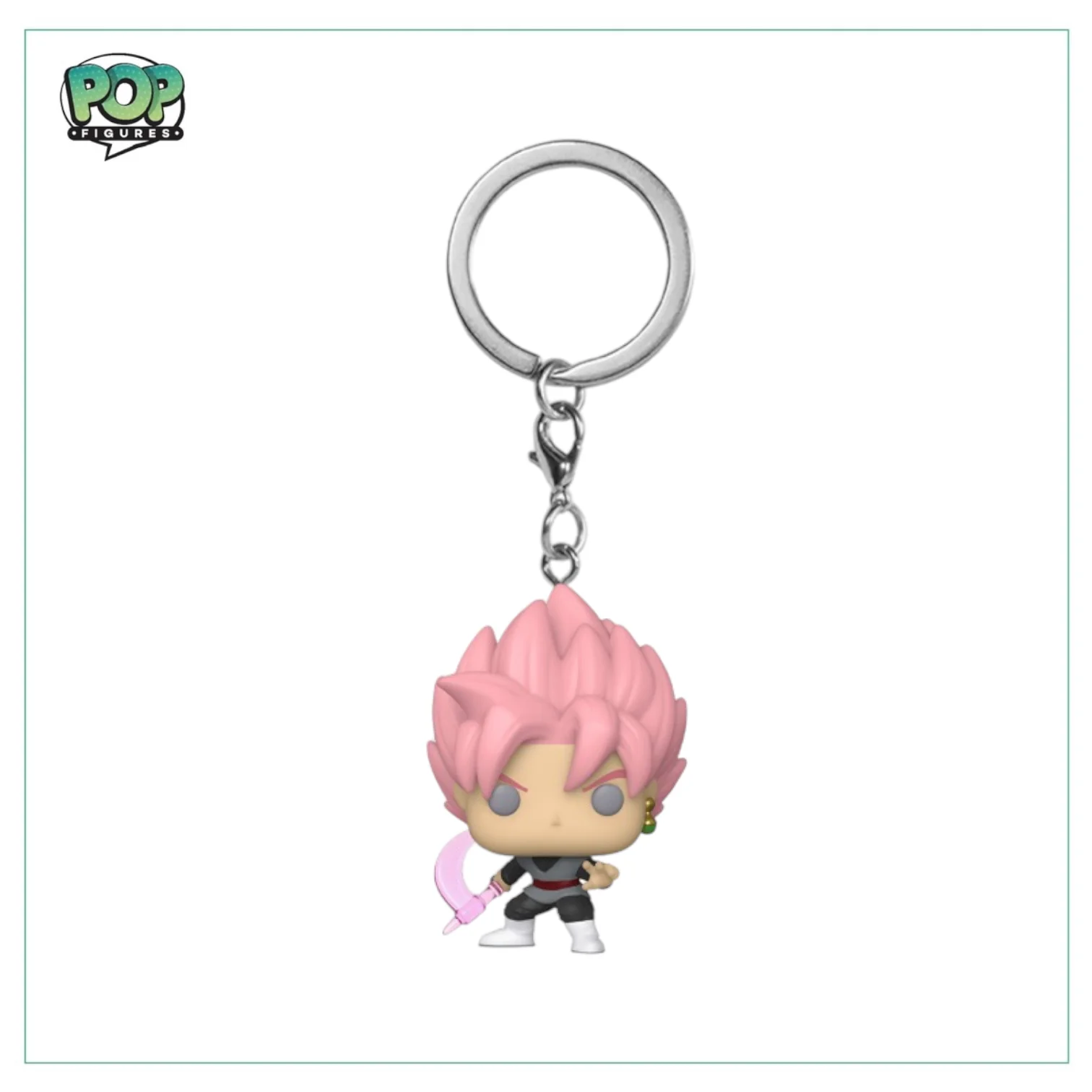 Super Saiyan Rosé Goku Black Pocket Pop Keychain - Dragon Ball Z - Image 2