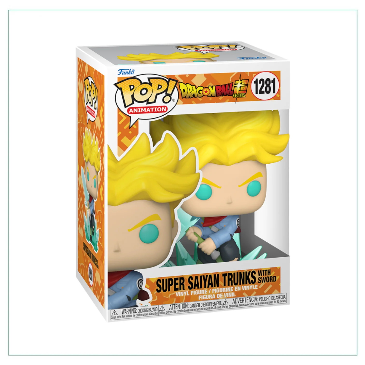 Super Saiyan Trunks W/ Sword #1281 Funko Pop! - DragonBall Z