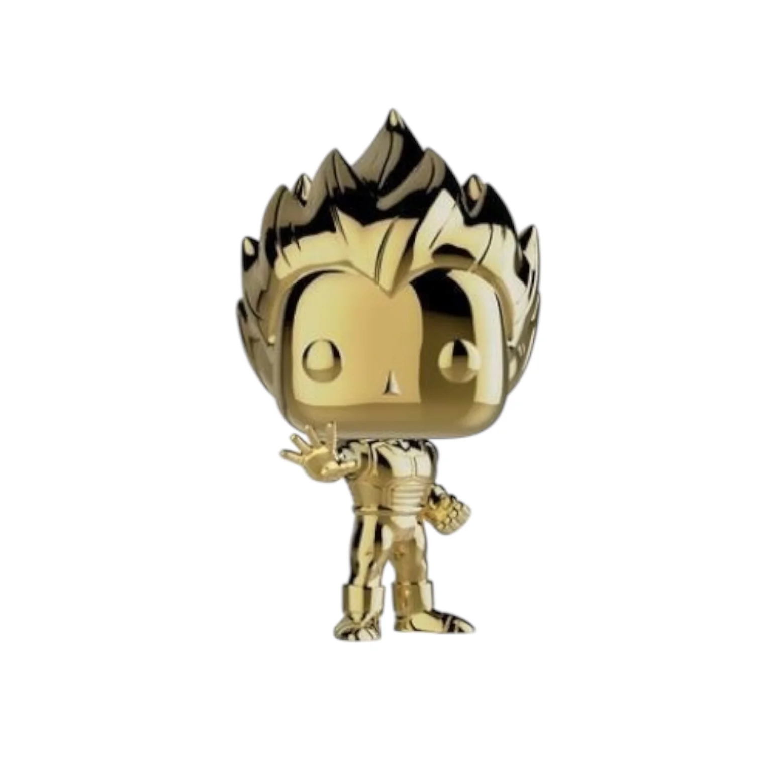 Super Saiyan Vegeta (Gold Chrome) #154 Funko Pop! - Dragonball Z - Toy Tokyo SDCC 2018 - Image 2