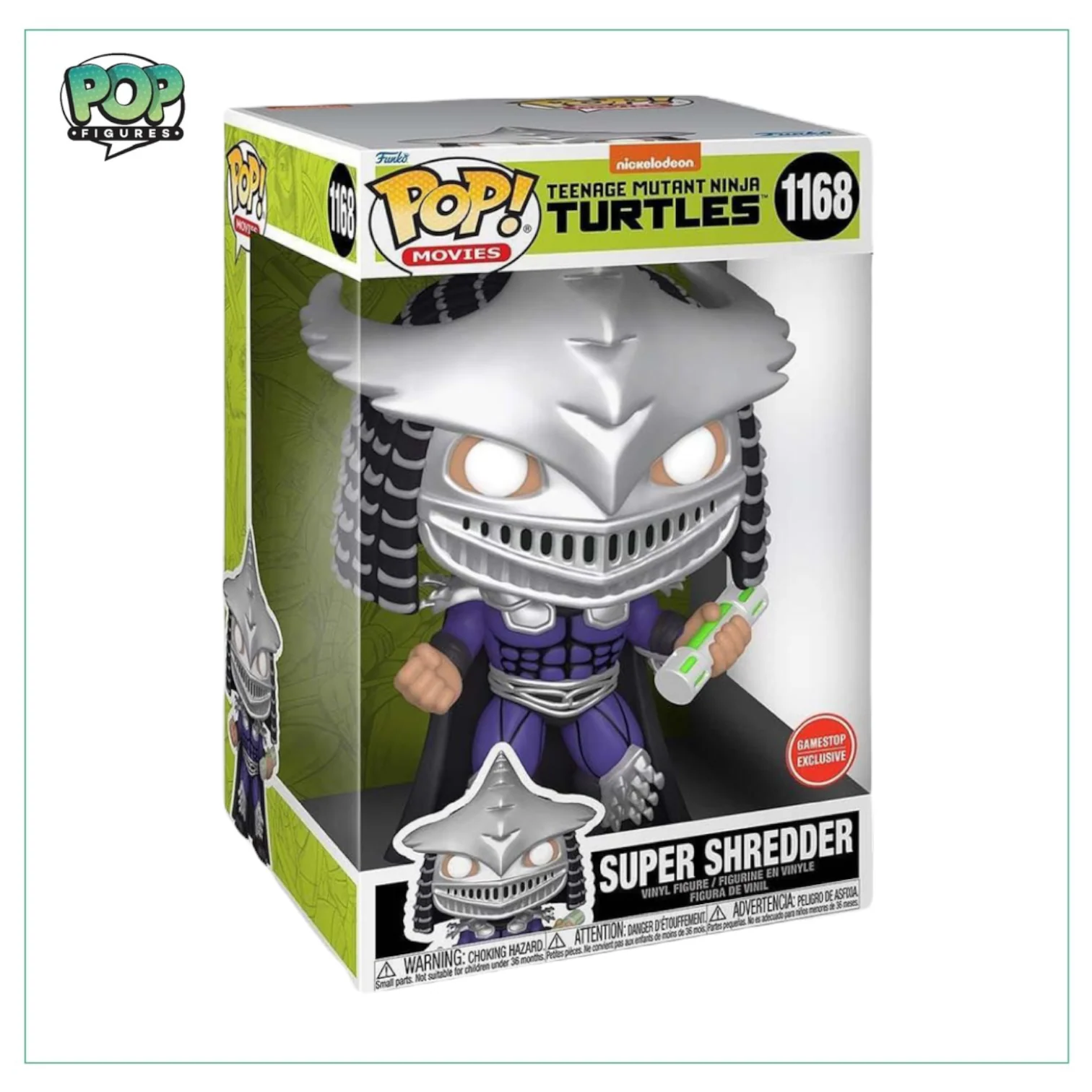 Super Shredder #1168 Deluxe Funko Pop! - Teenage Mutant Ninja Turtles - GameStop Exclusive