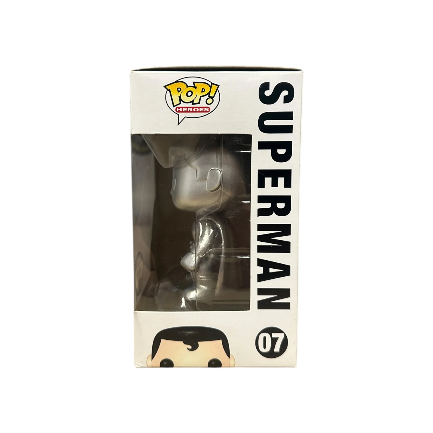 Superman #07 (Silver) Funko Pop! - DC Super Heroes - Hot Topic Employees Exclusive LE144 Pcs - Condition 7.5/10 - Image 2