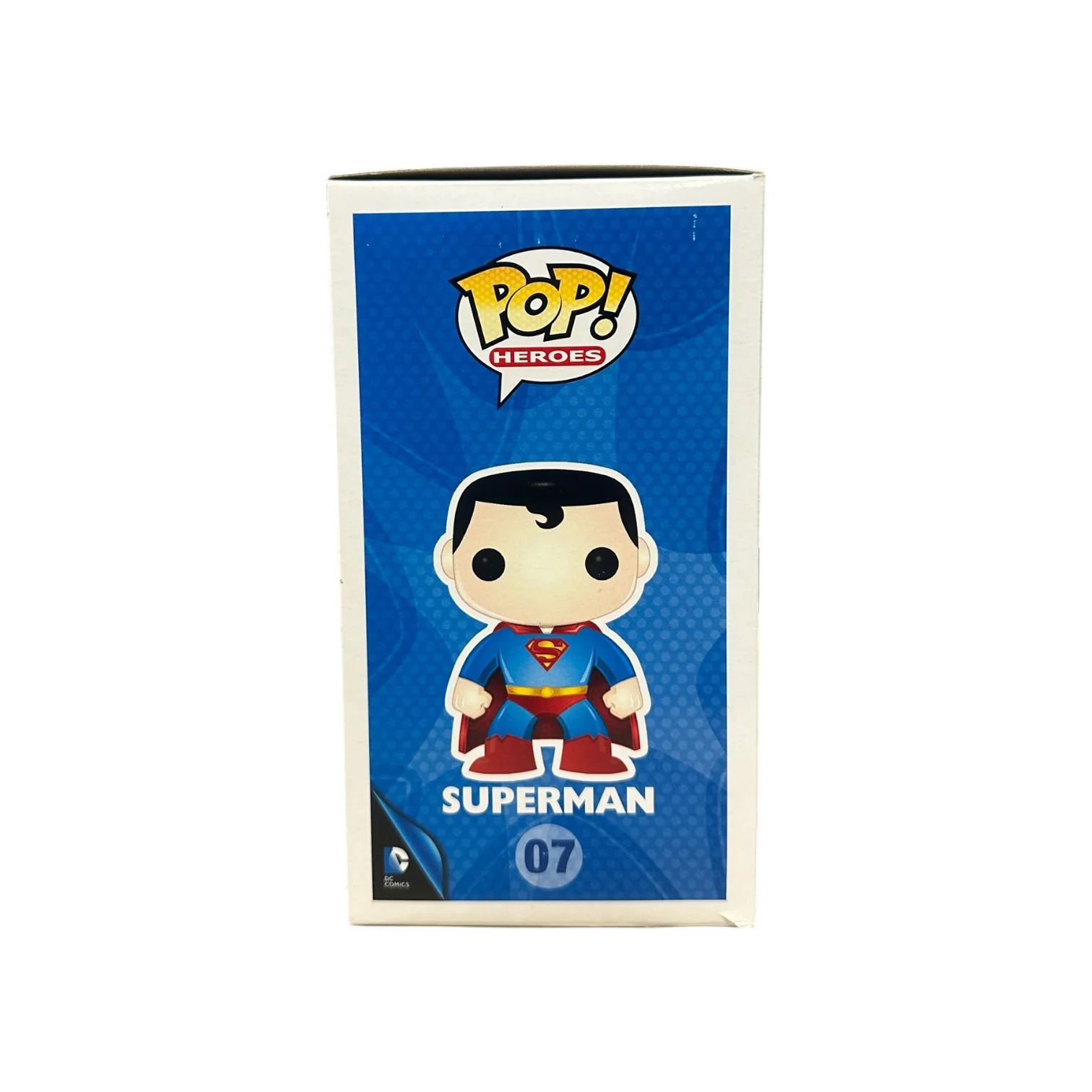 Superman #07 (Silver) Funko Pop! - DC Super Heroes - Hot Topic Employees Exclusive LE144 Pcs - Condition 7.5/10 - Image 4
