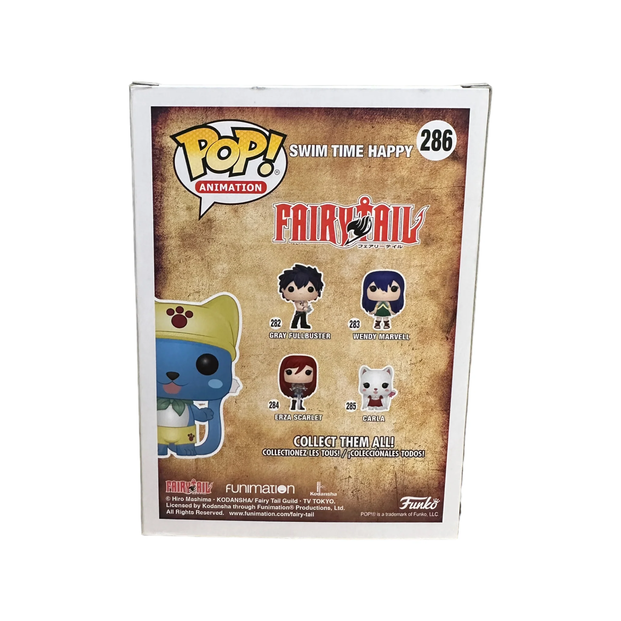 Swim Time Happy #286 Funko Pop! - Fairy Tail - Hot Topic Exclusive - Condition 8.5/10 - Image 3