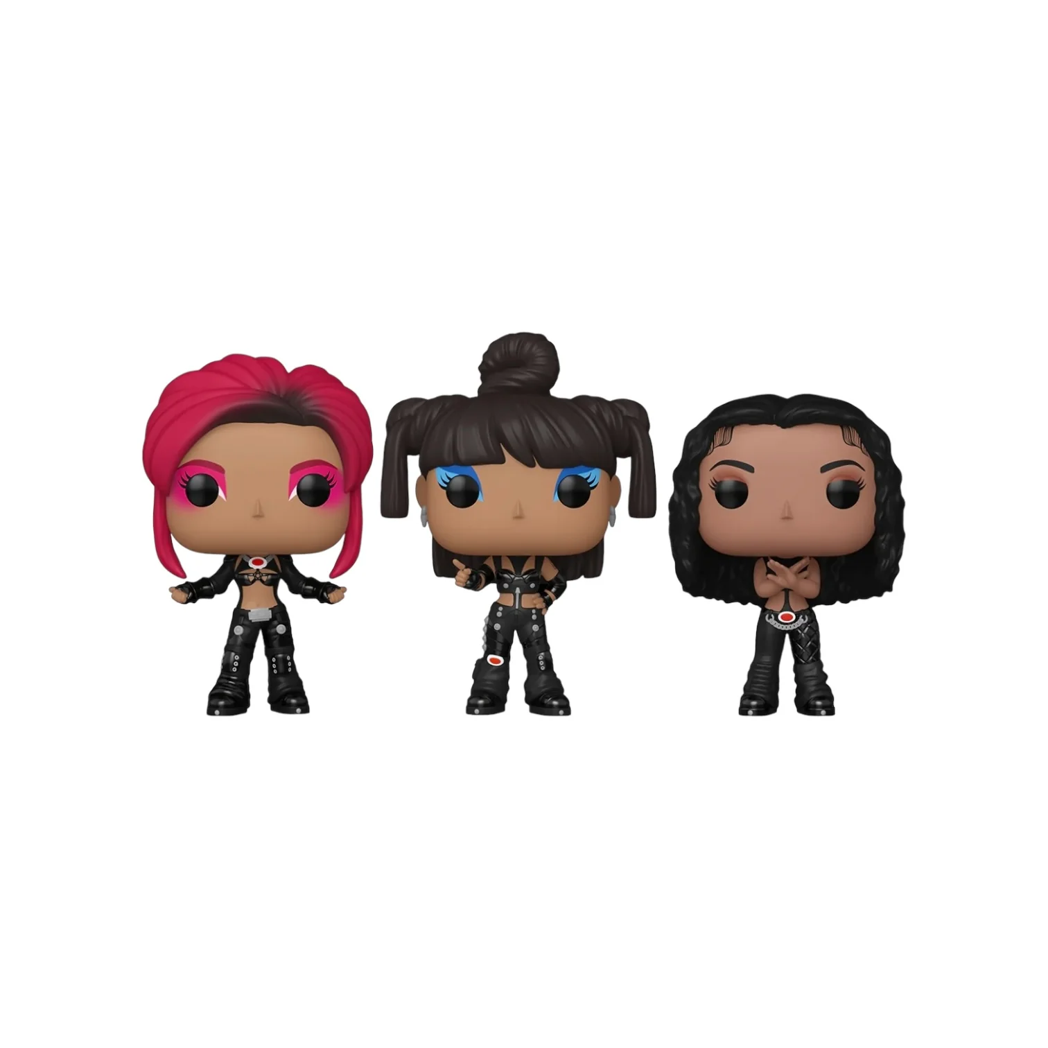 T-Boz / Left Eye / Chilli - TLC (Scrubs) 3 Pack Funko Pop! - Image 2