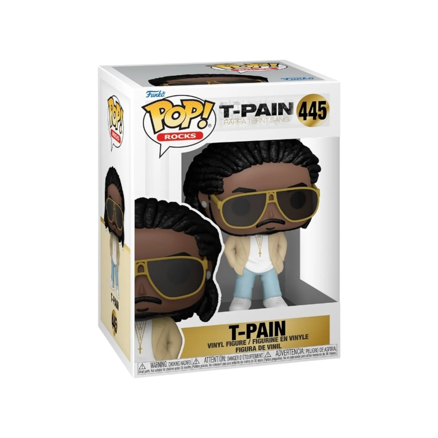 T-Pain #445 Funko Pop - T-Pain Rappa Ternt Sanga