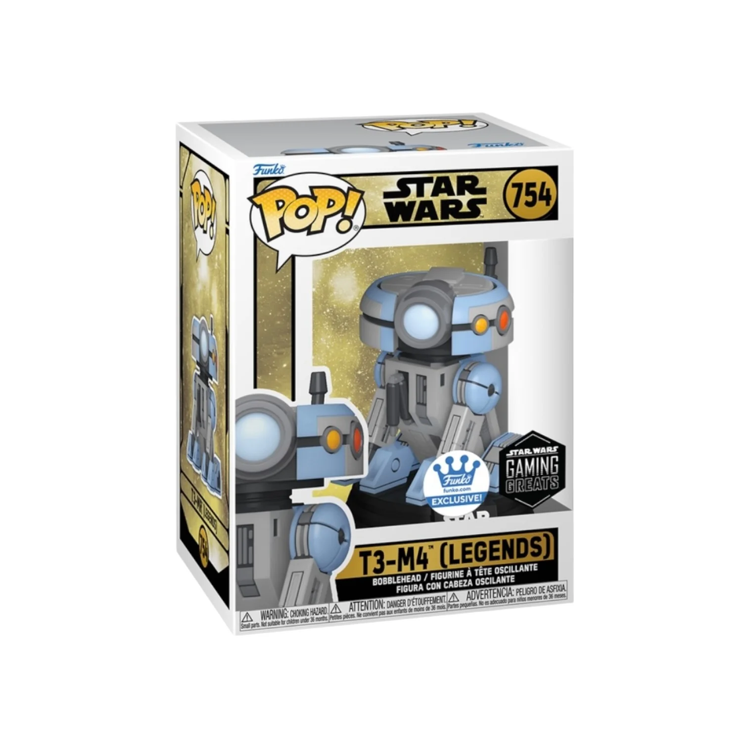 T3-M4 [Legends] #754 Funko Pop! - Star Wars: Gaming Greats - Funko Shop Exclusive