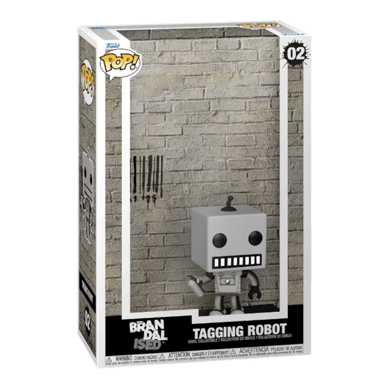 Tagging Robot W/ Case #02 Funko Pop! Art Cover Brandalised