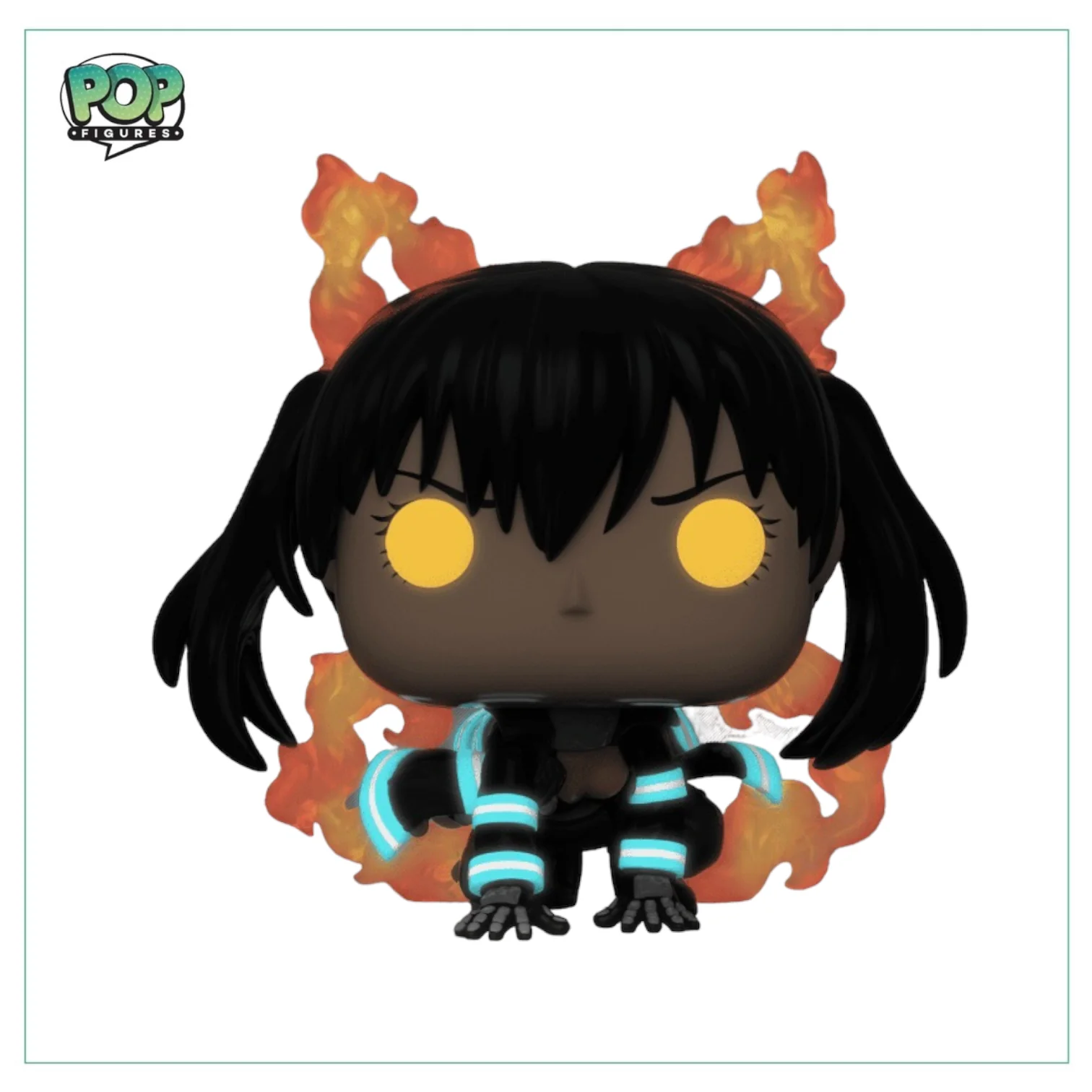 Tamaki #983 Funko Pop! - Fire Force - Glow in the Dark - Special Edition - Image 2
