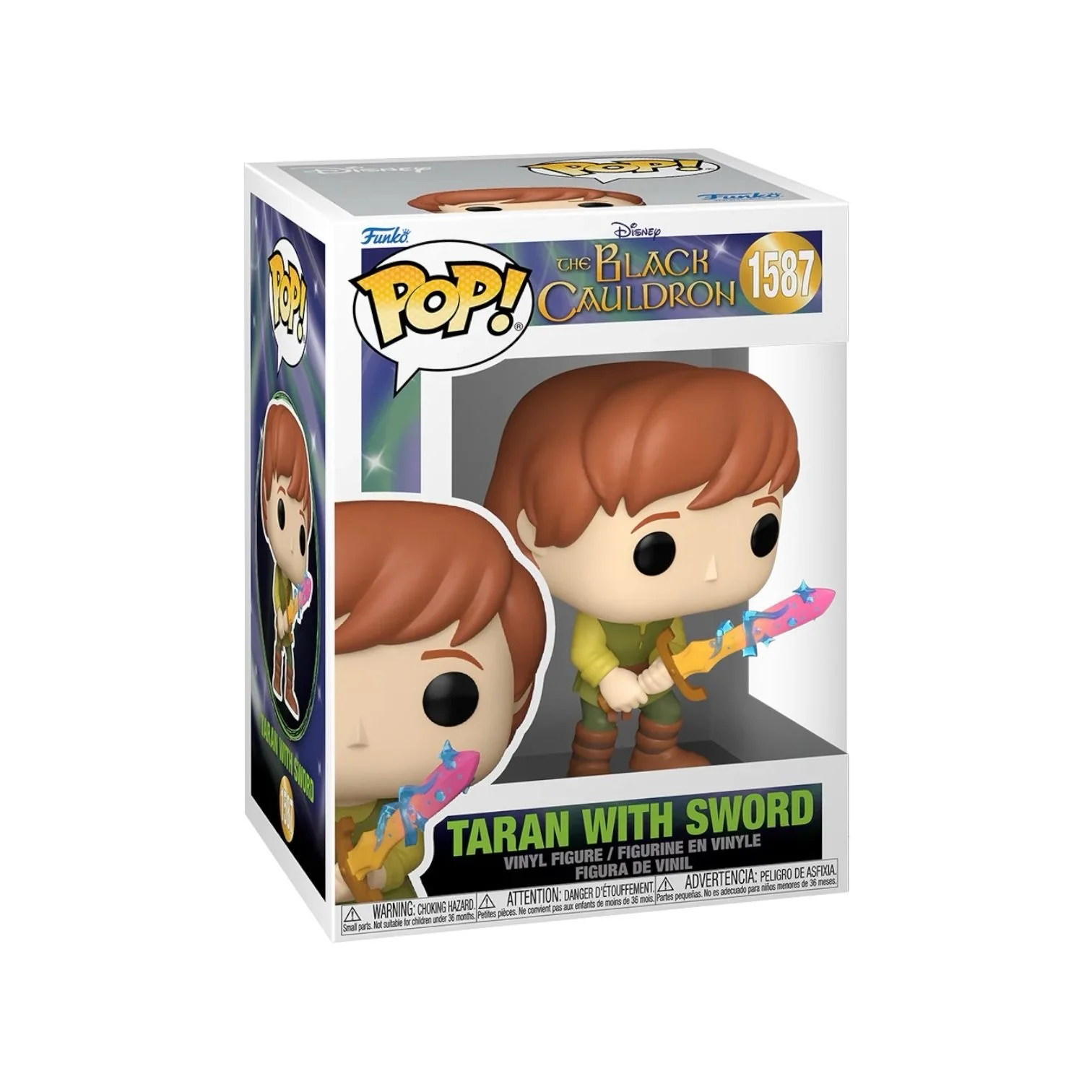 Taran with Sword #1587 Funko Pop - The Black Cauldron
