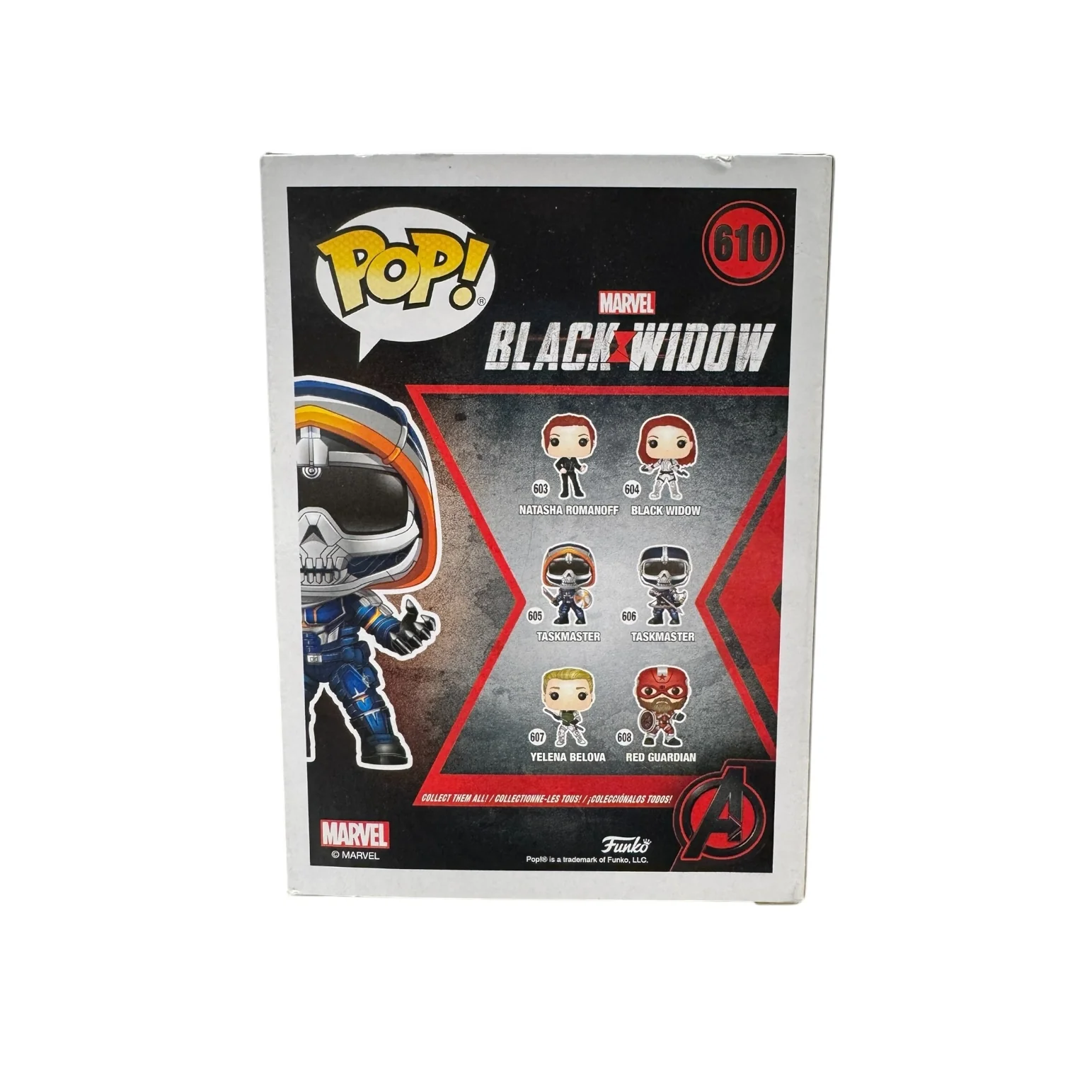 Taskmaster #610 Funko Pop! - Black Widow - Walmart Exclusive - Condition 8.75/10 - Image 3