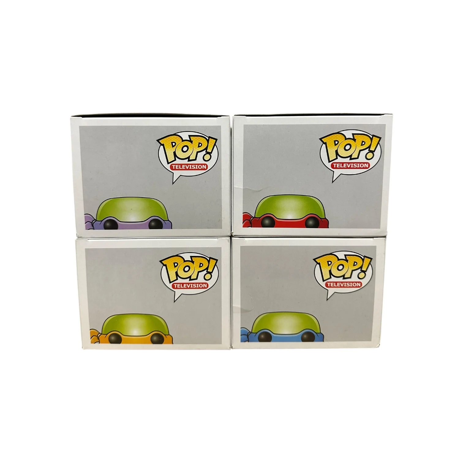 Teenage Mutant Ninja Turtles (Metallic) #60, #61, #62, #63 Funko Pop! Bundle - SDCC 2013 Exclusive LE1008 Pcs - Condition 7-7.5/10 - Image 6