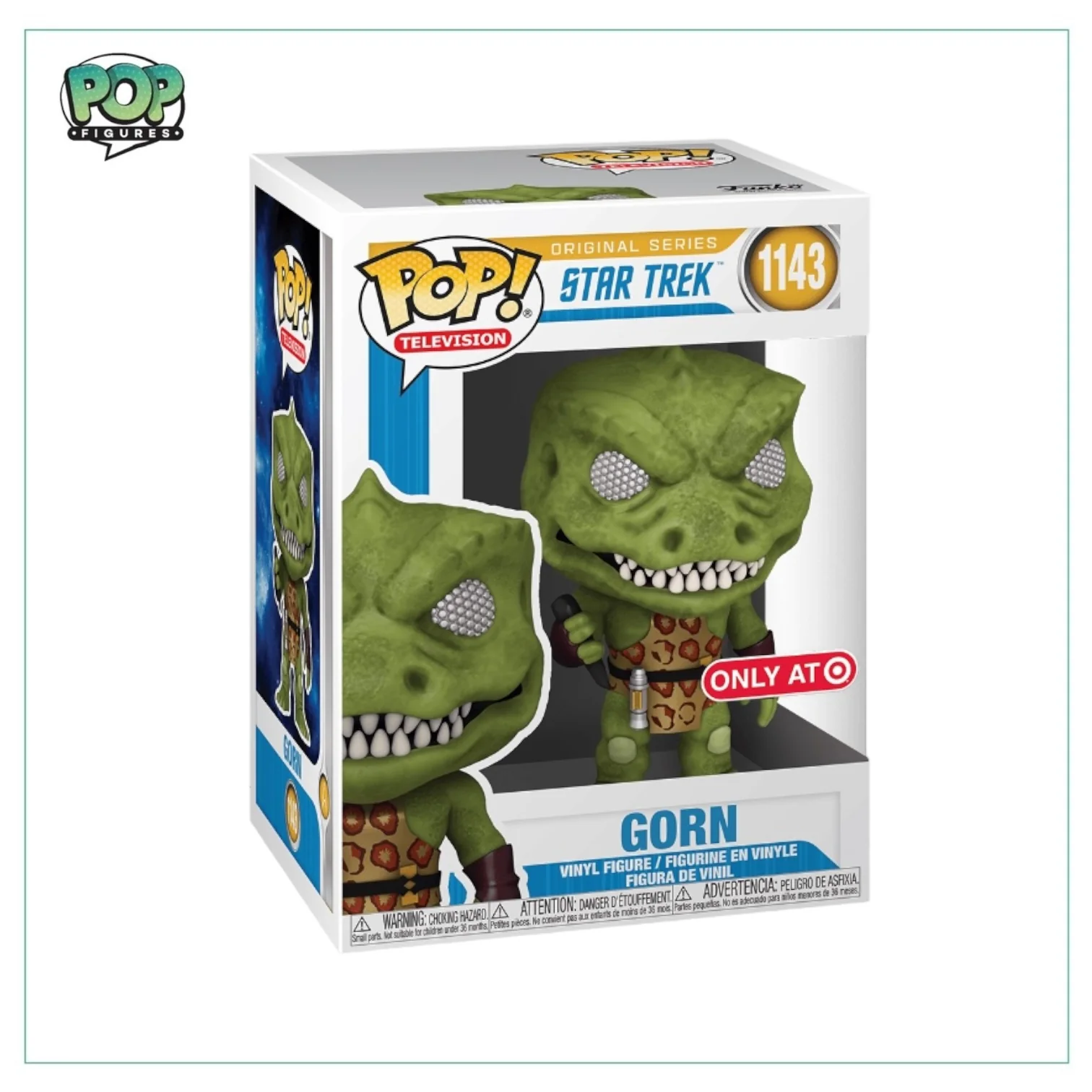 Gorn #1143 Funko Pop! Star Trek Original Series, Target Exclusive