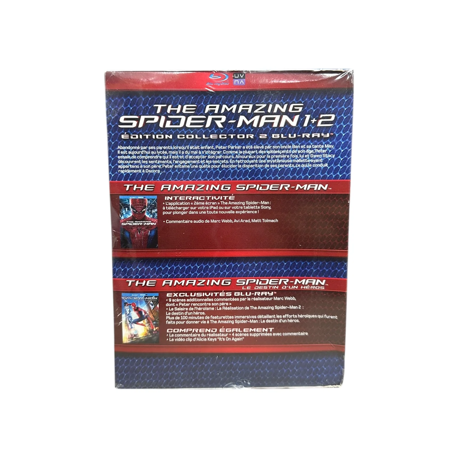 The Amazing Spider-Man 1+2 Funko Pop! Blu-ray Bundle - Marvel - Sealed - Condition 7/10 - Image 4