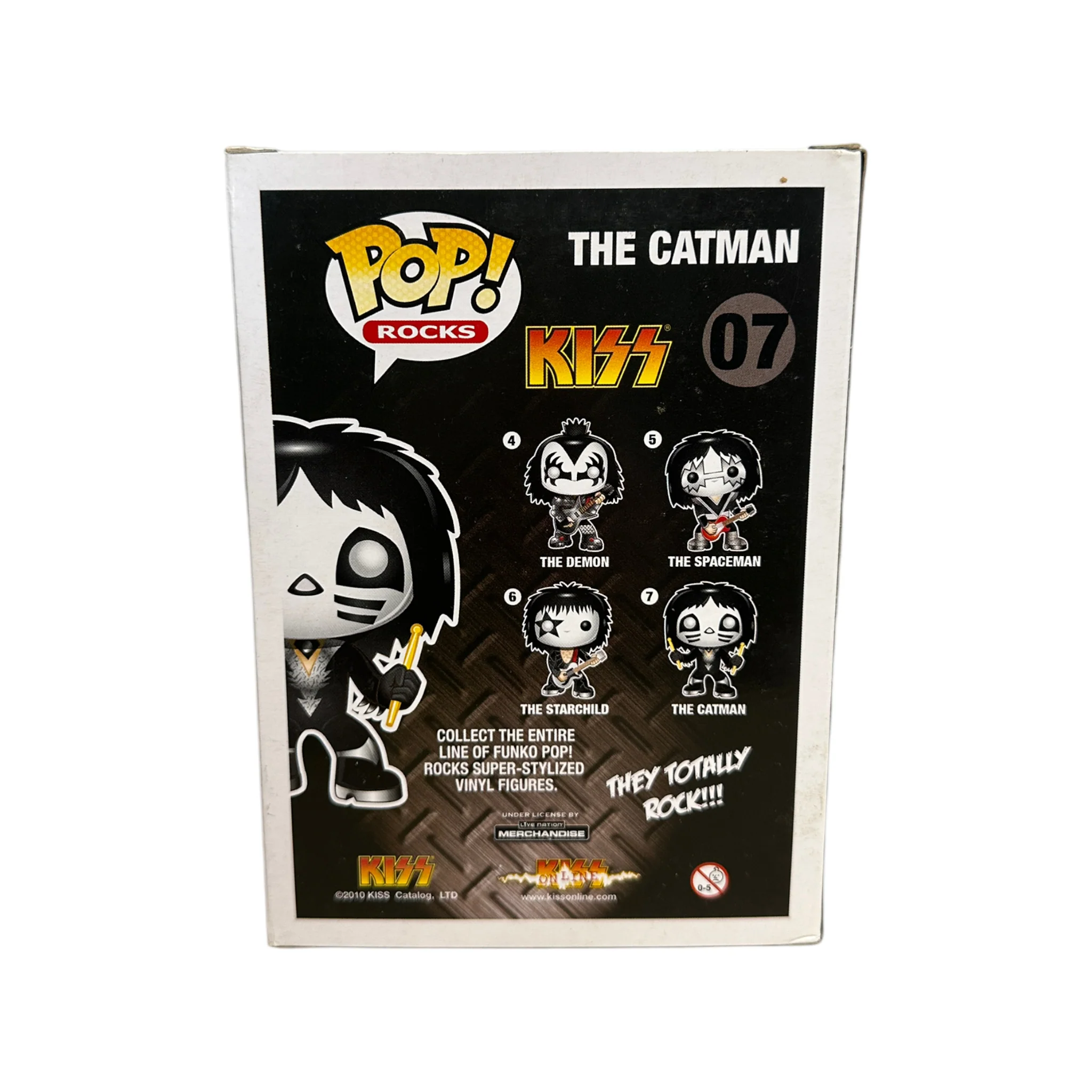 The Catman #07 Funko Pop! - Kiss - 2011 Pop! - Condition 7.5/10 - Image 3