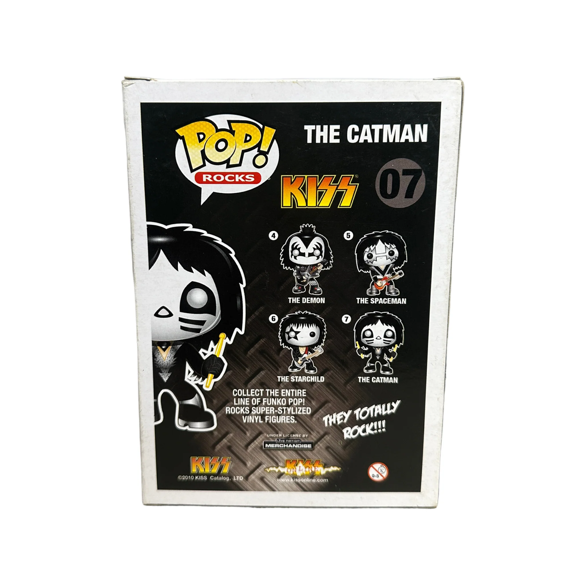 The Catman #07 (Glow Chase) Funko Pop! - Kiss - 2011 Pop! - Condition 7.5/10 - Image 3