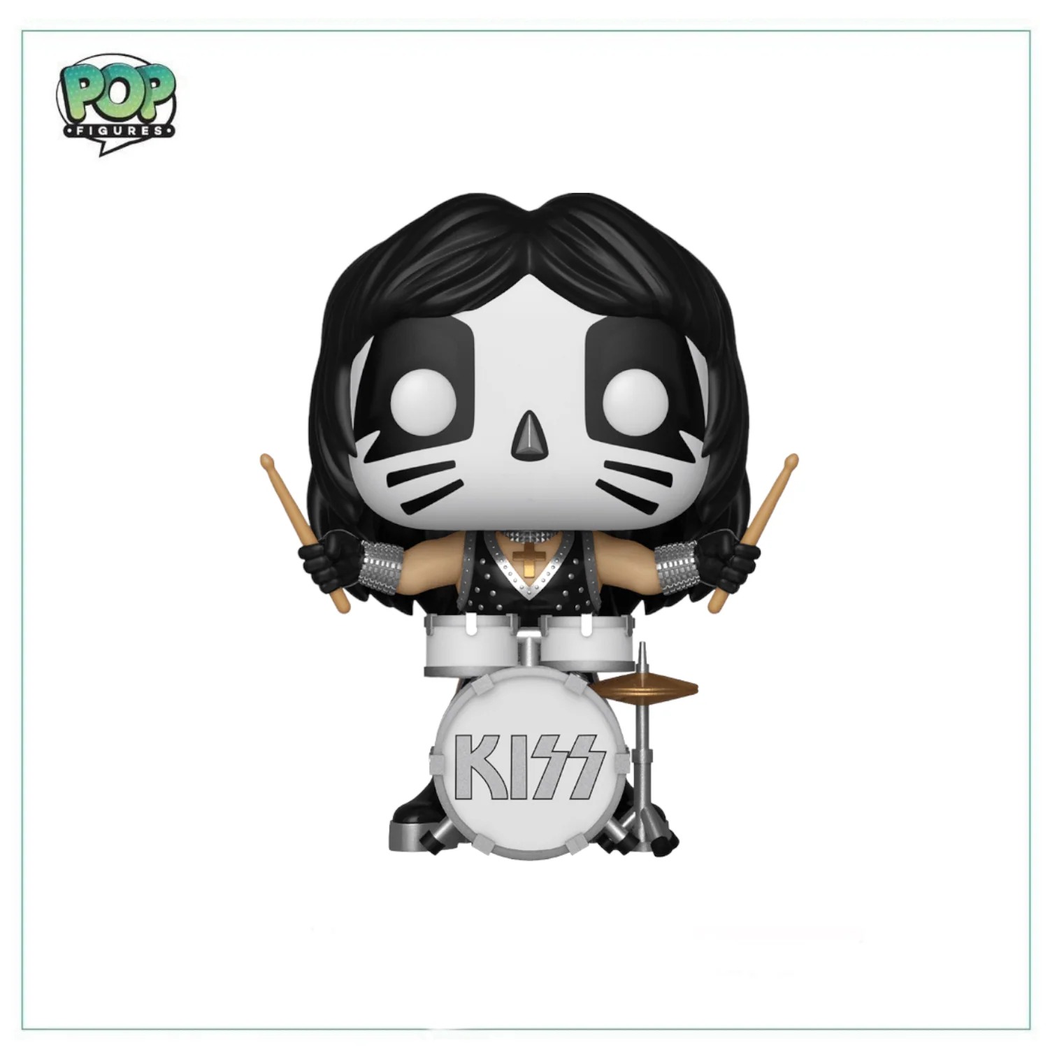 The Catman (Glows In The Dark) #124 Funko Pop! Kiss - Funko Exclusive - Image 2