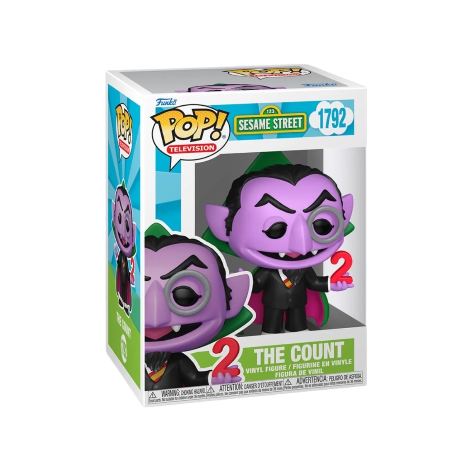 The Count #1792 Funko Pop - Sesame Street