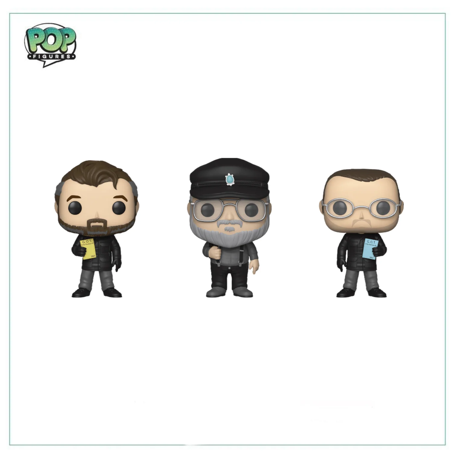 The Creators Deluxe 3 Pack Vinyl! Game Of Thrones, 2018 NYCC Exclusive - Image 2