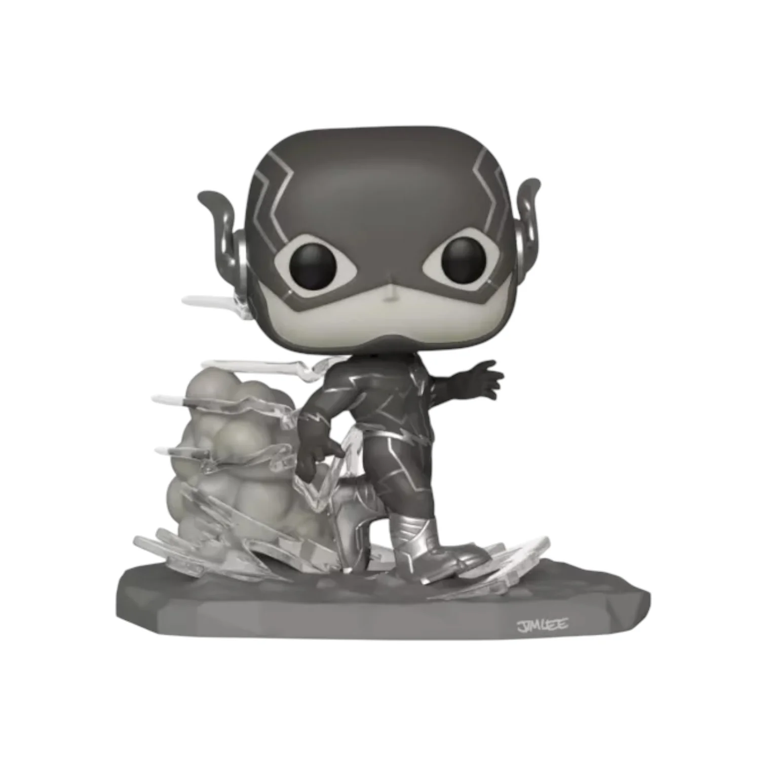 The Flash #268 (Black & White) Deluxe Funko Pop! - DC Collection by Jim Lee - Special Edition - Image 2